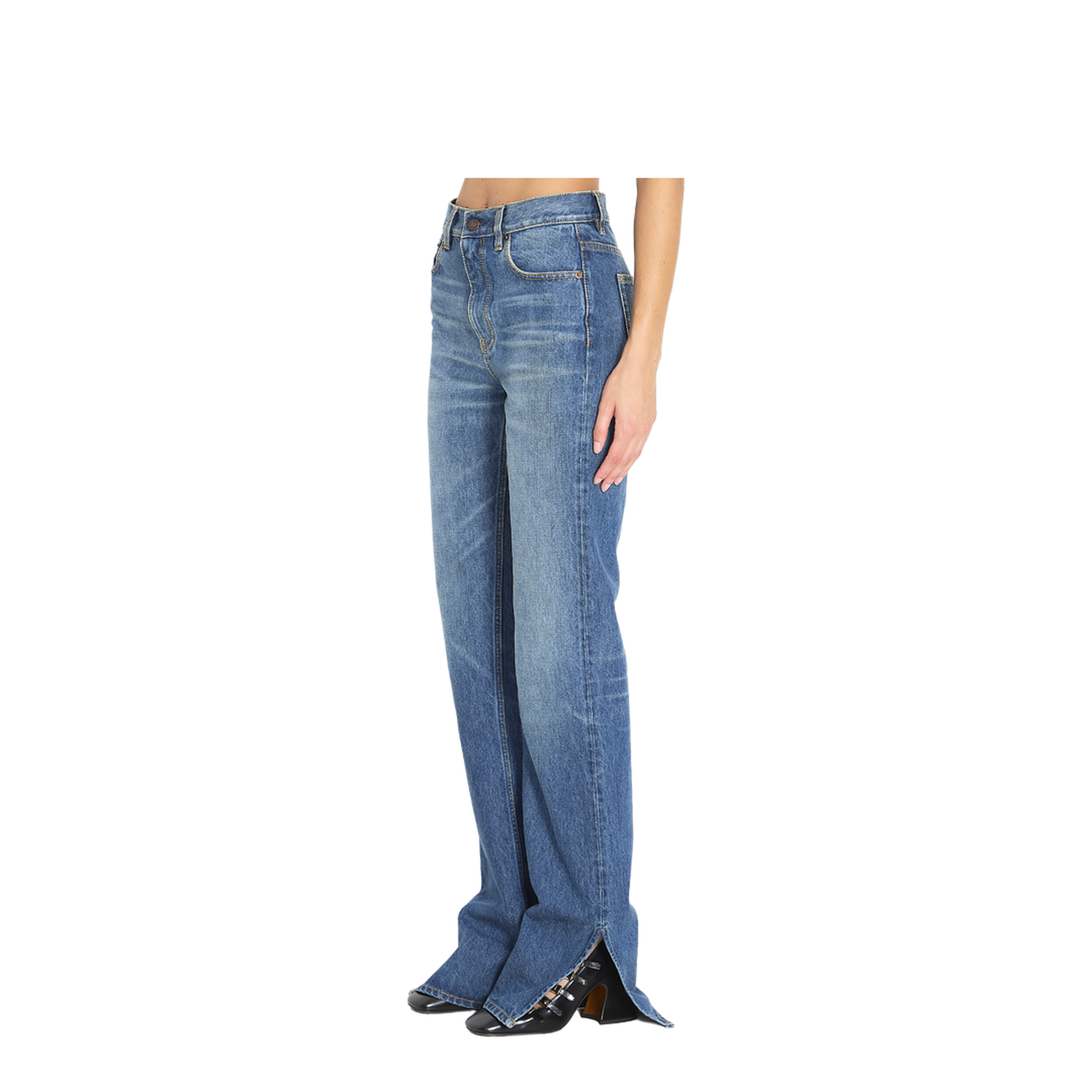 Straight-leg denim jeans - Image 2