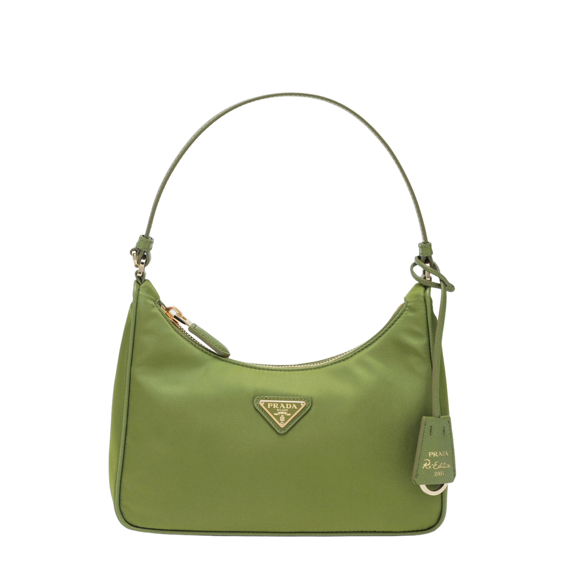 Pistachio Green Re-Nylon Re-Edition 2005 Shoulder Bag - Image 1