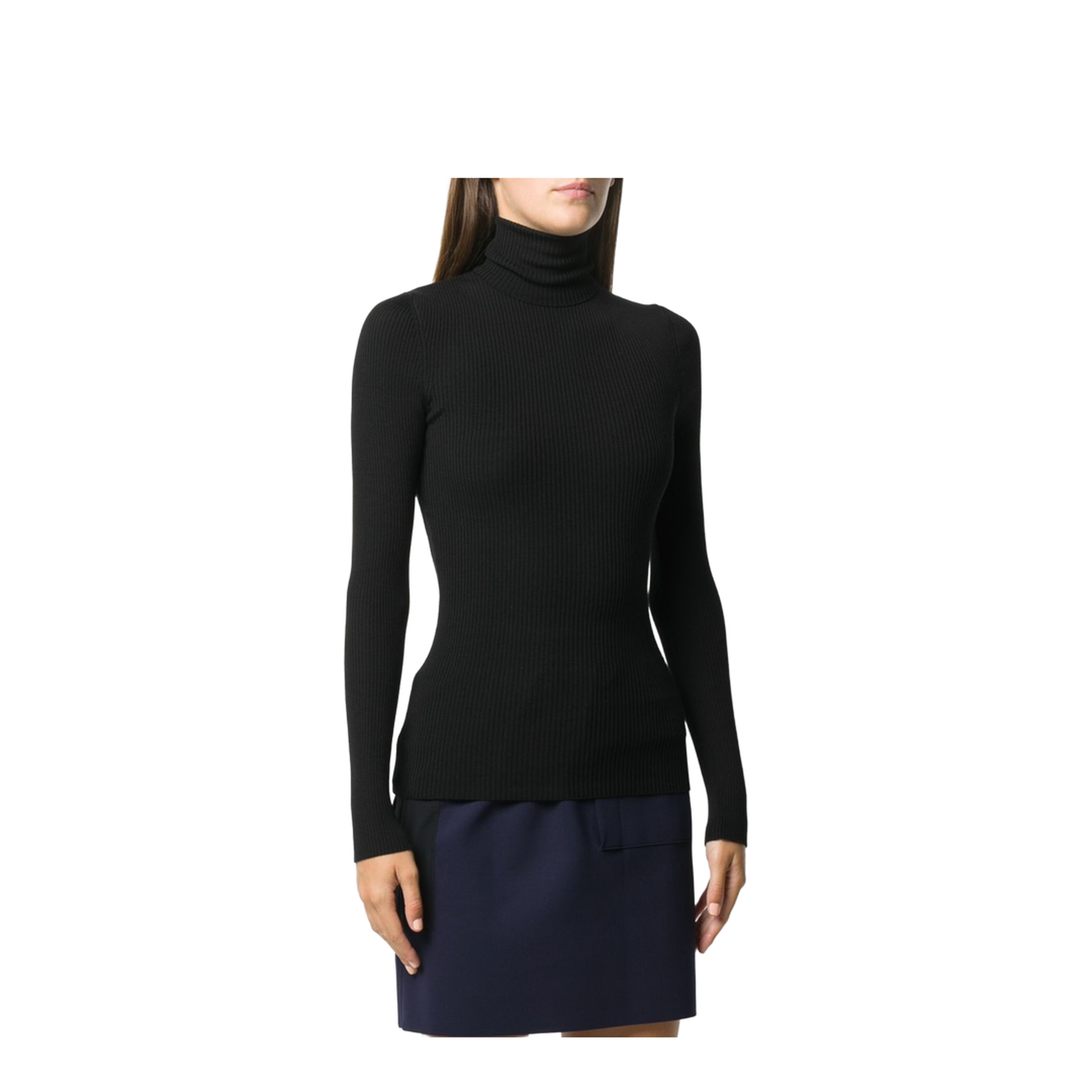 Merino Fine Rib Top Long Sleeves - Image 4