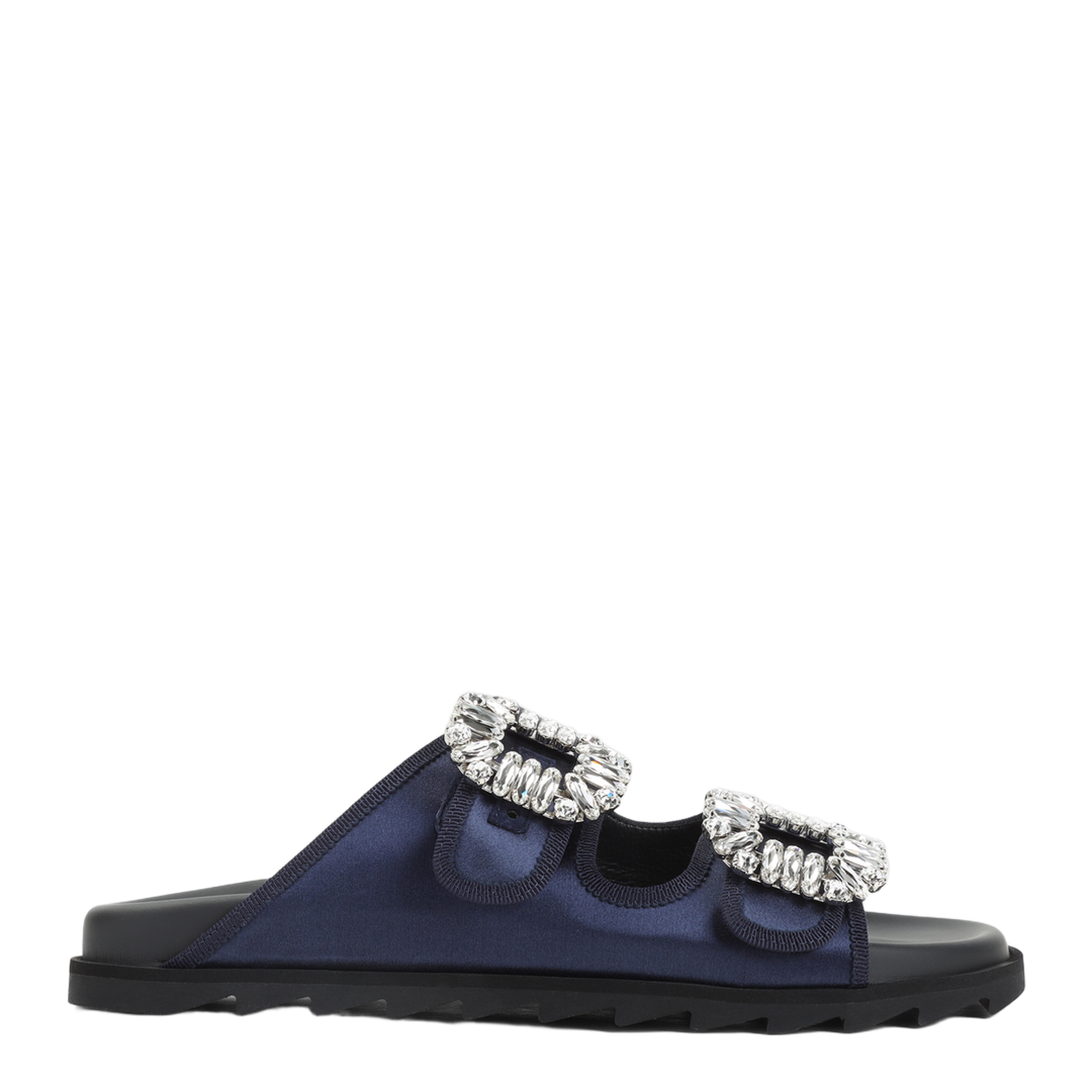 Slidy Strass Bord Gros Mules - Image 3