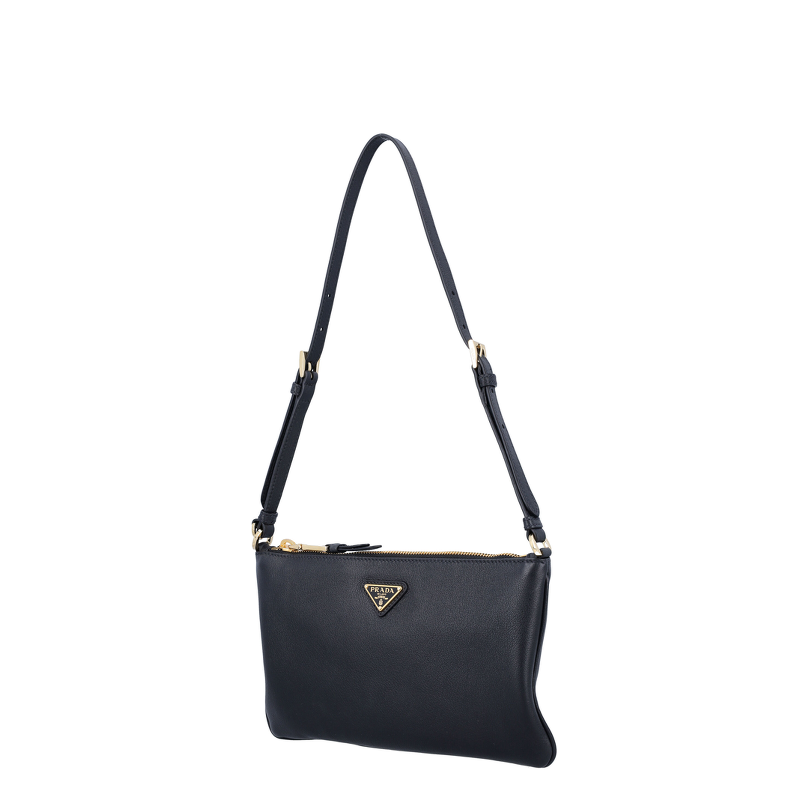 Soft Grain Shoulder Bag Black - Image 3