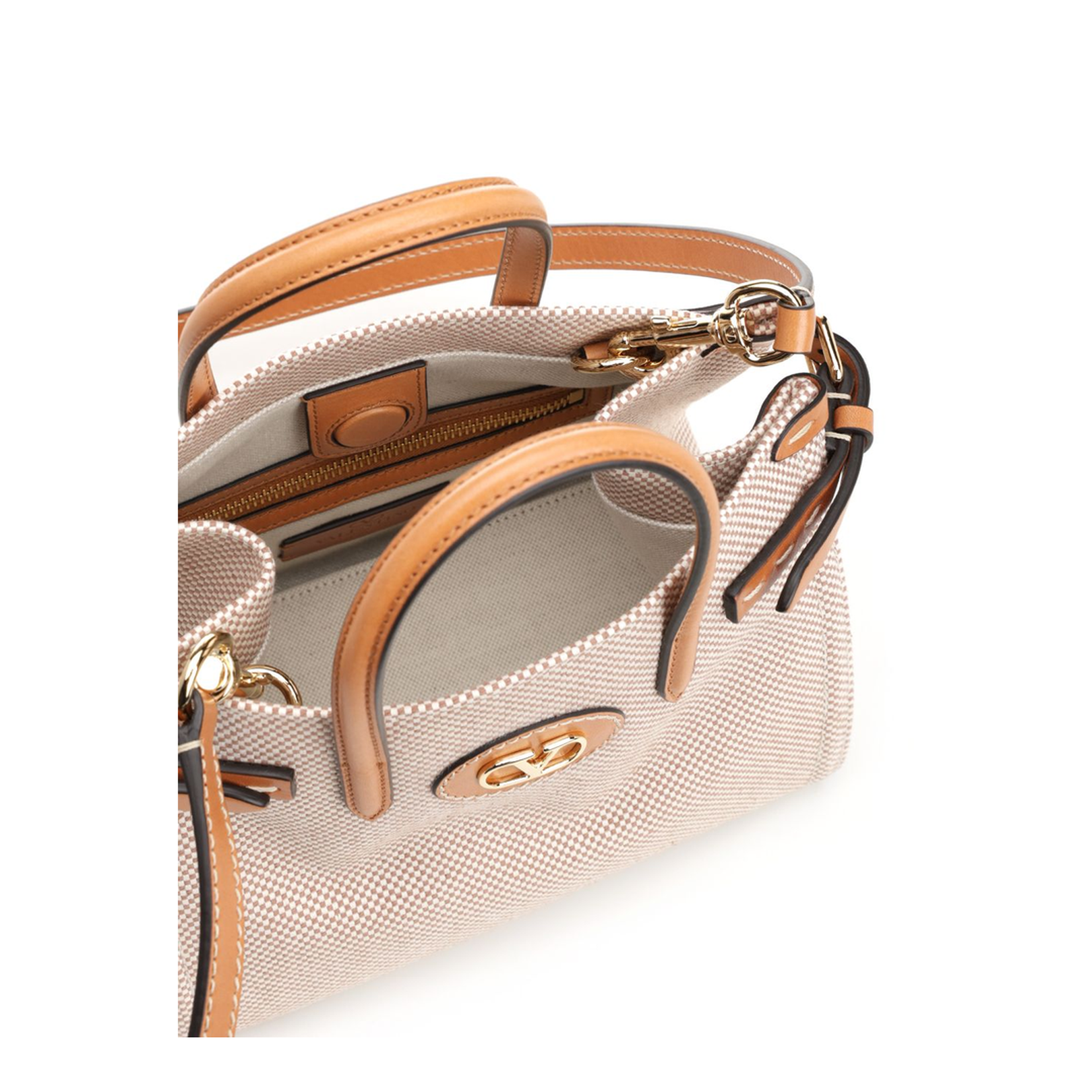 Antibes In Canvas Small Shopping Bag - Image 4