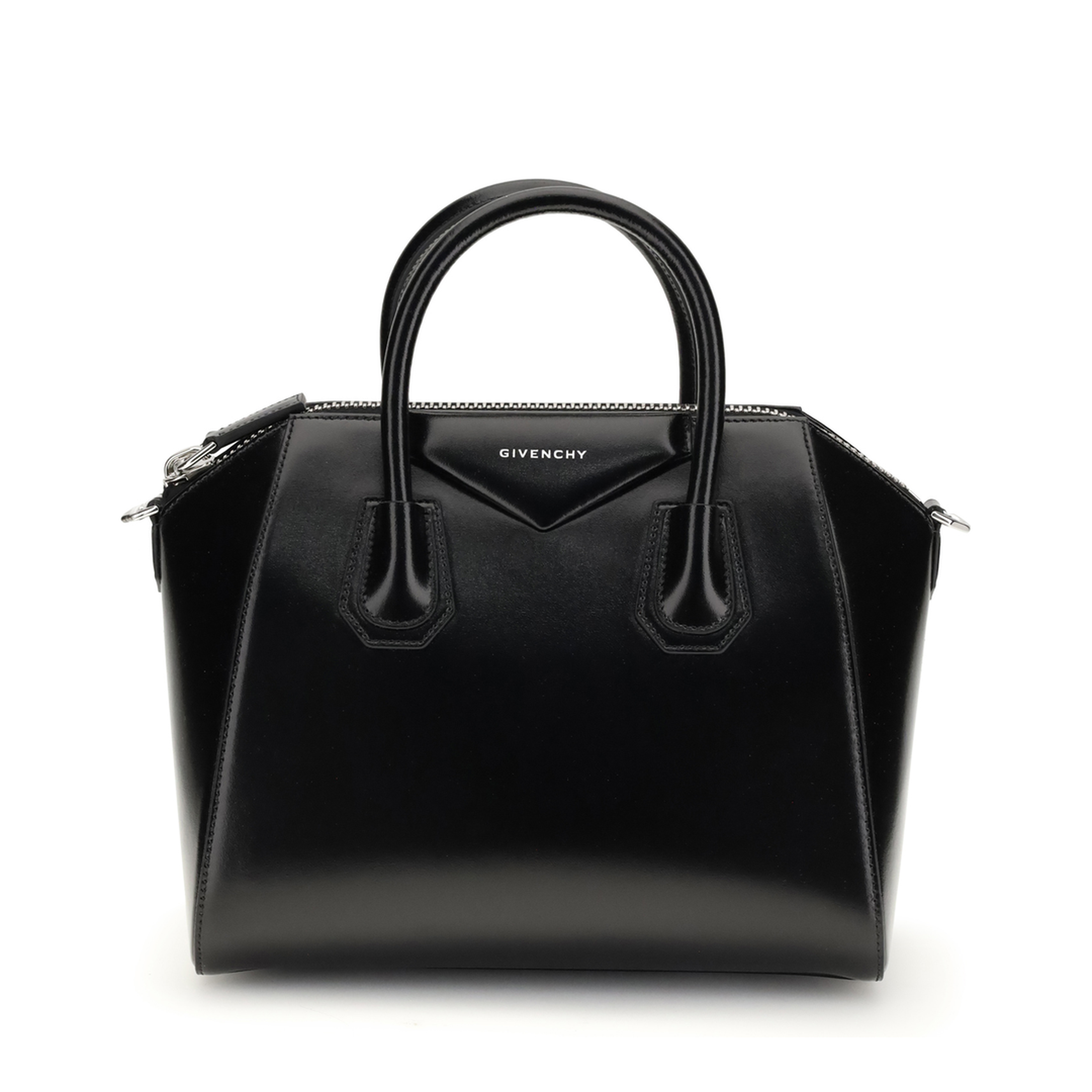 Antigona Small Leather Box Handbag - Image 1