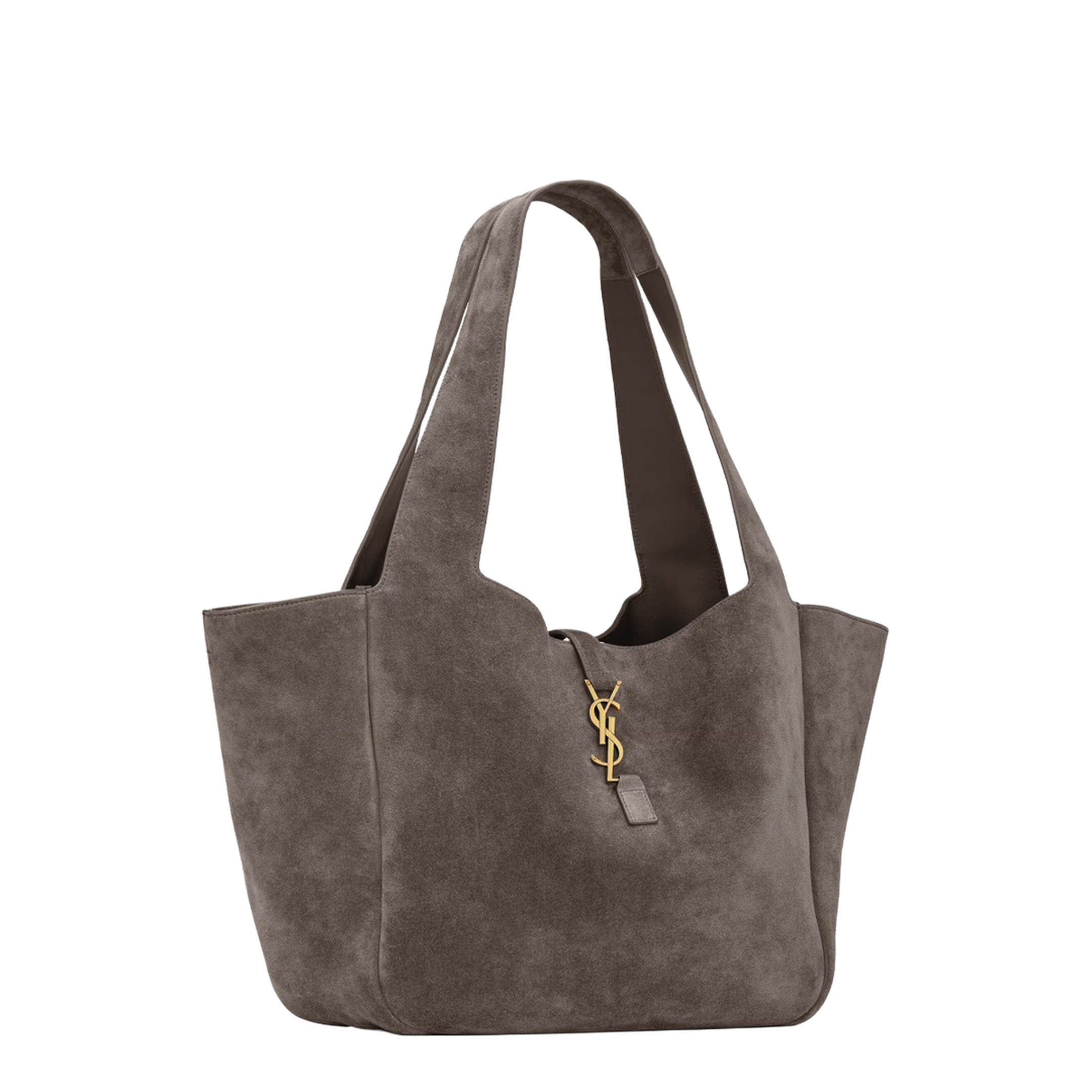 Bea M Suede Shoulder Bag - Urban Grey - Image 5