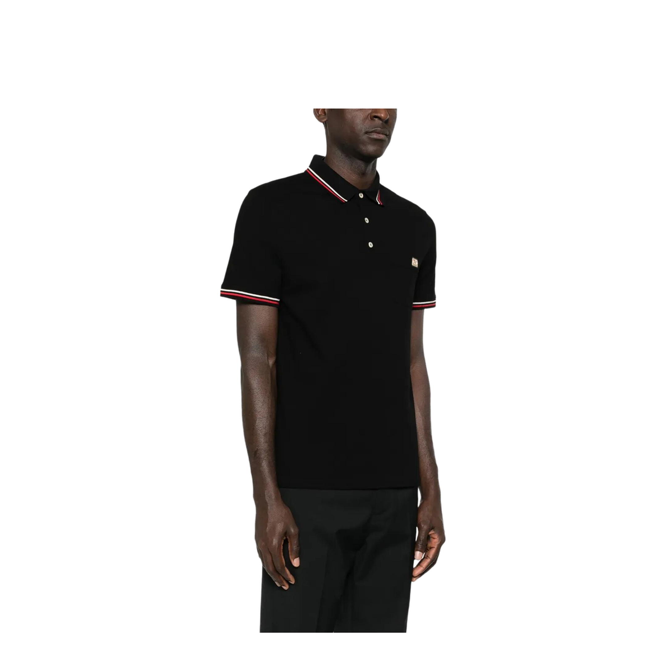 Cotton Piqué Polo Shirt with Vlogo Patch - Image 4