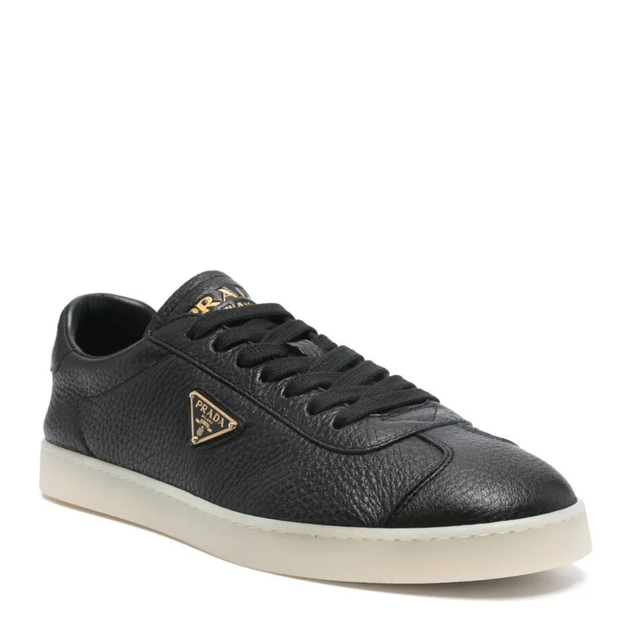 Lane Grained Leather Sneakers - Image 2