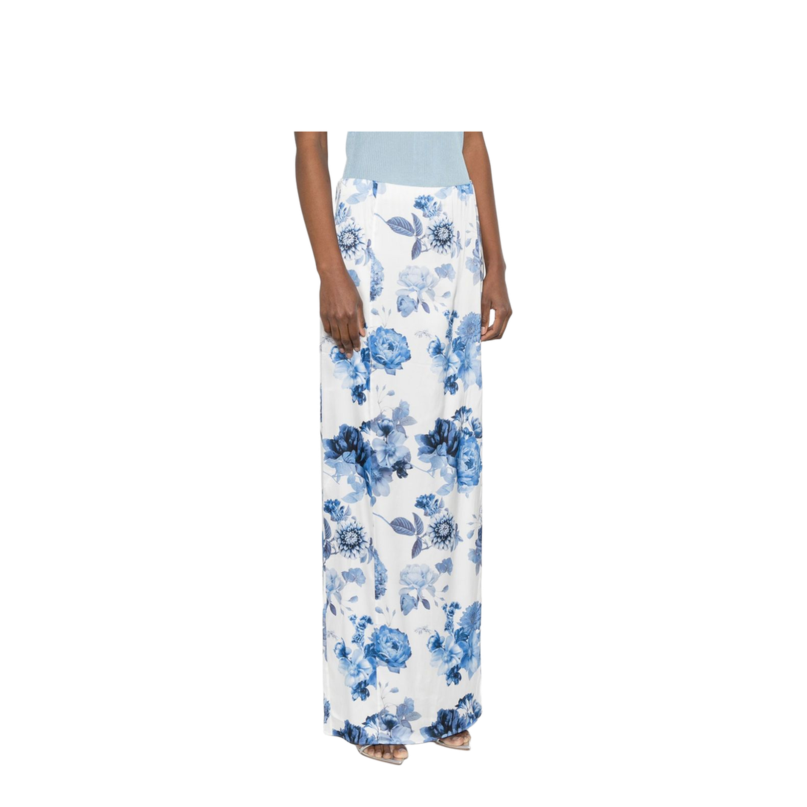 Floral Print Maxi Skirt In Multicolour - Image 2