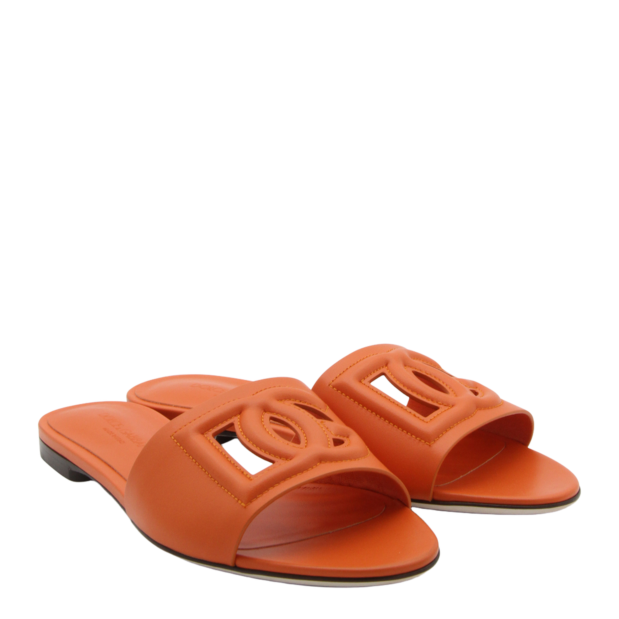 Calfskin Sliders with Logo - Image 3