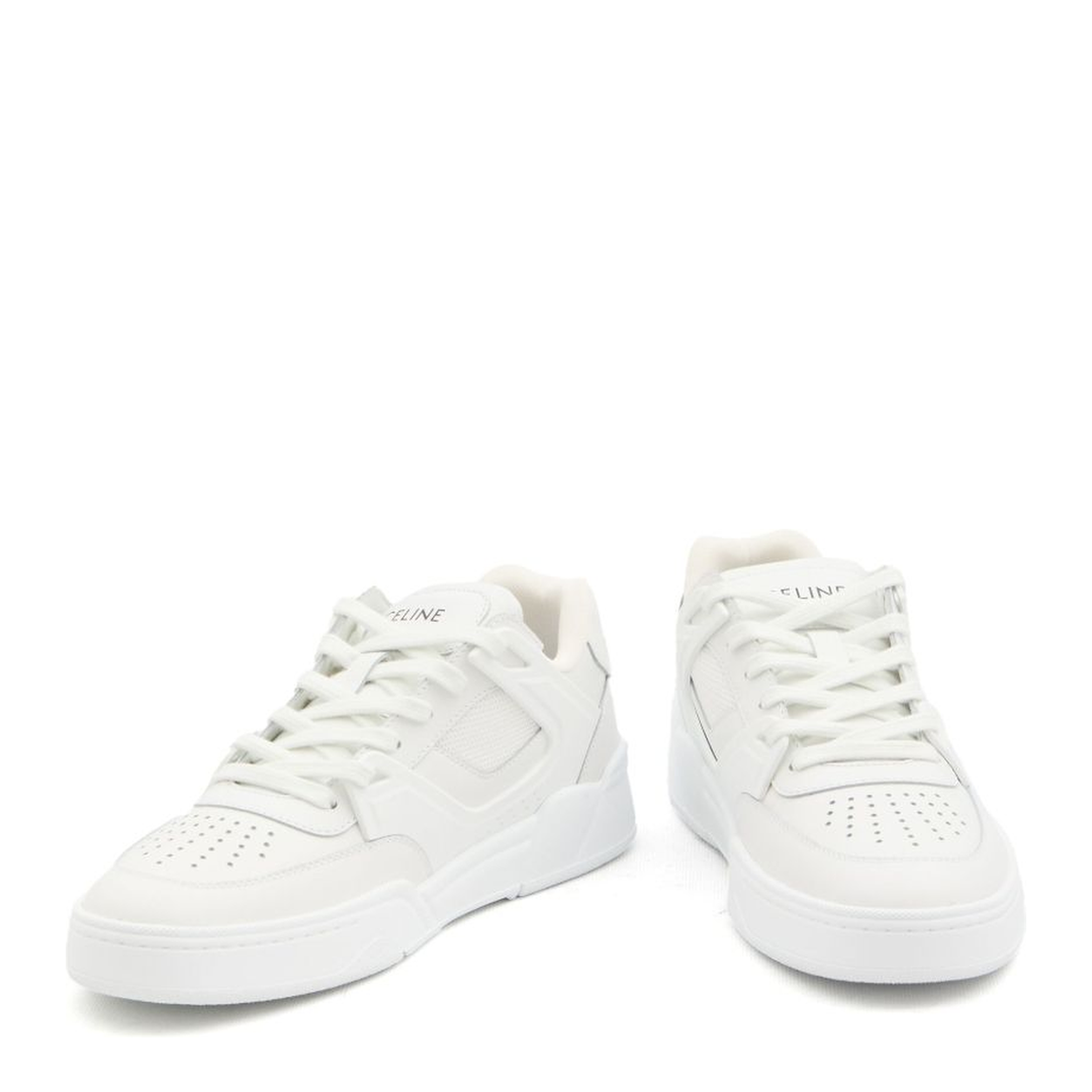 CT-09 Leather Sneakers with Mesh Inserts - Image 3
