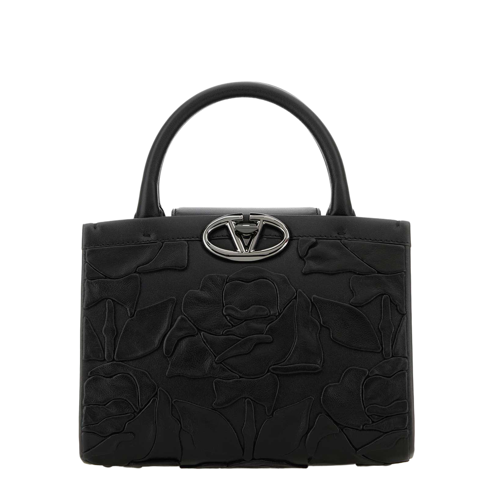 Garavani Black Leather Handbag - Image 2