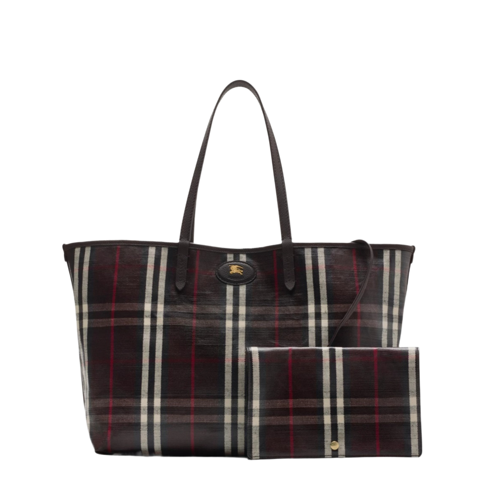 Medium Highlands Tote in Mahogany Red - Image 2