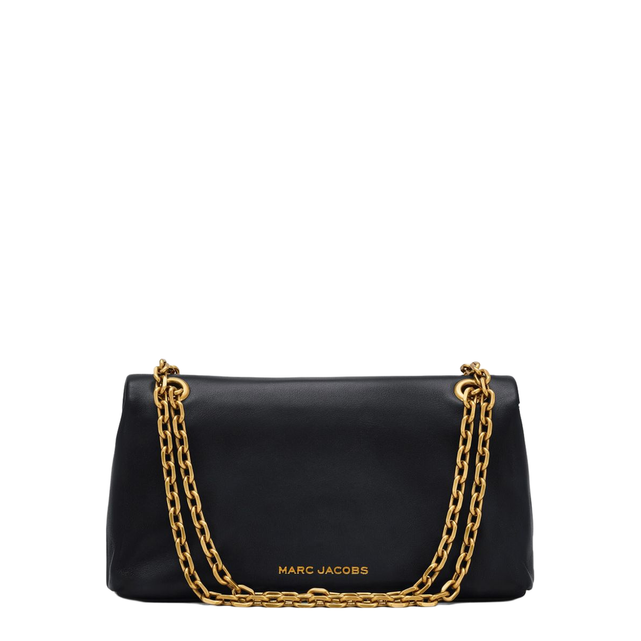 The Dual Mini Smooth Leather Shoulder Bag - Black - Image 6