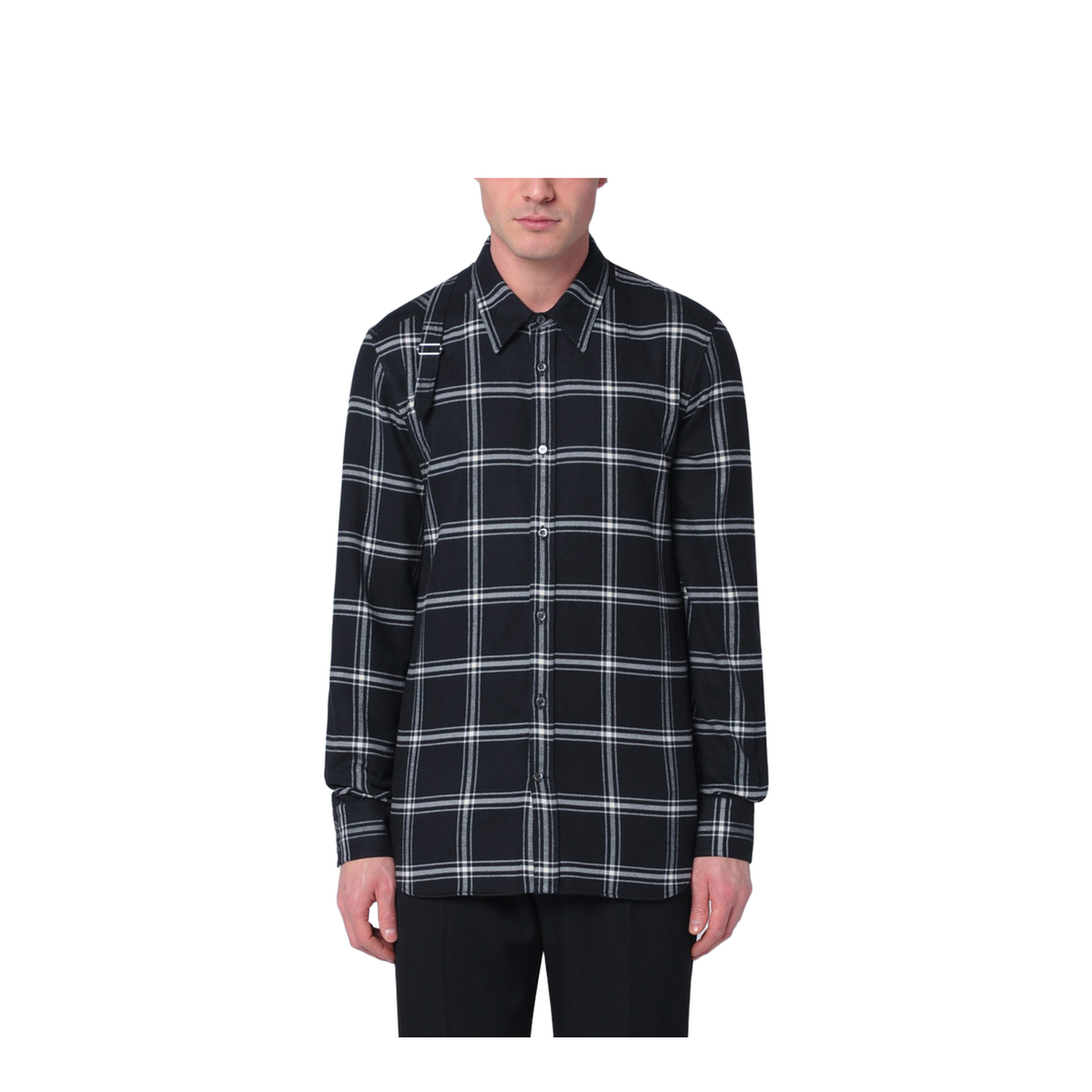 Plaid Harness Shirt - Image 1
