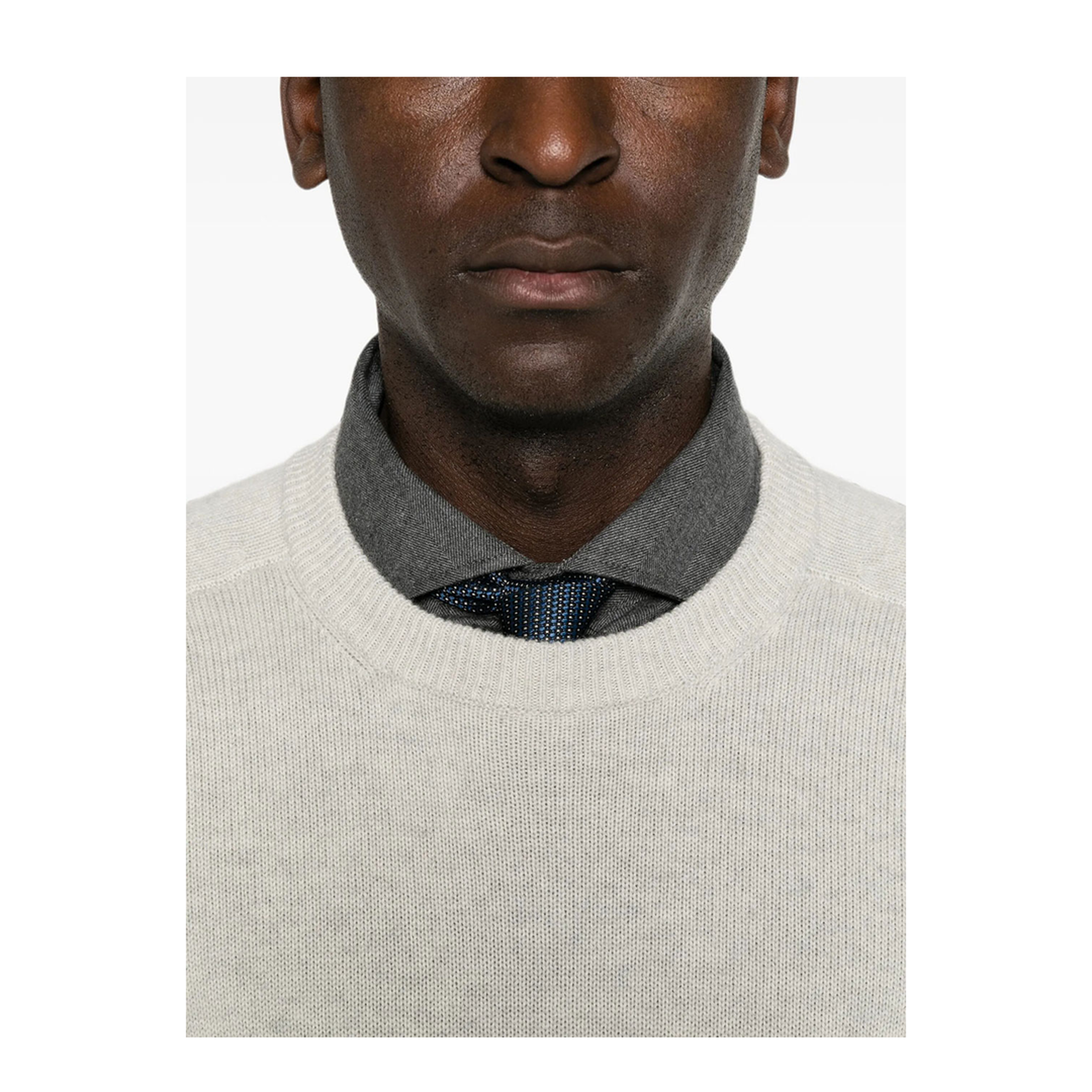 Cashmere Pullover with Patch - Image 5
