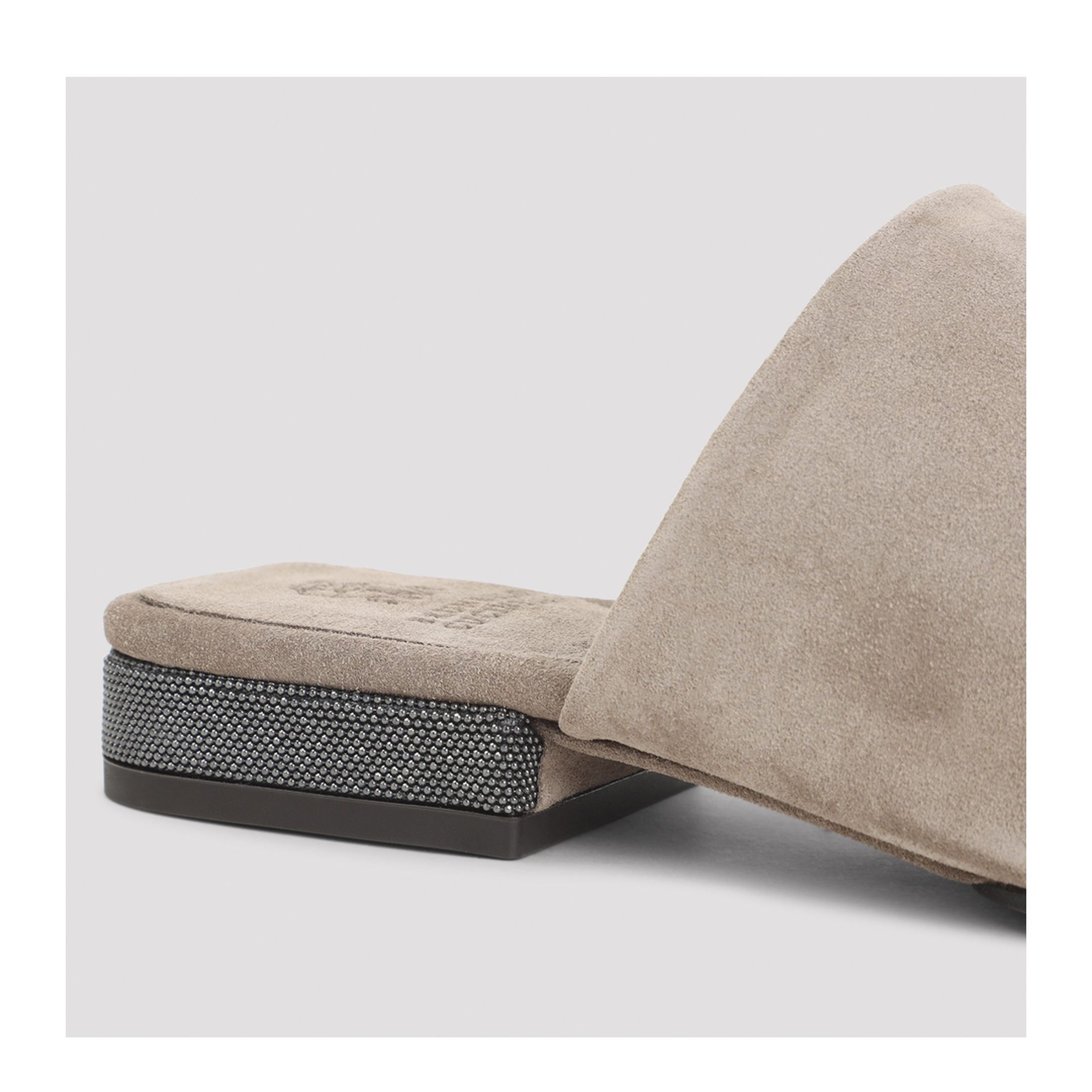 Suede Flat Sandals - Image 6