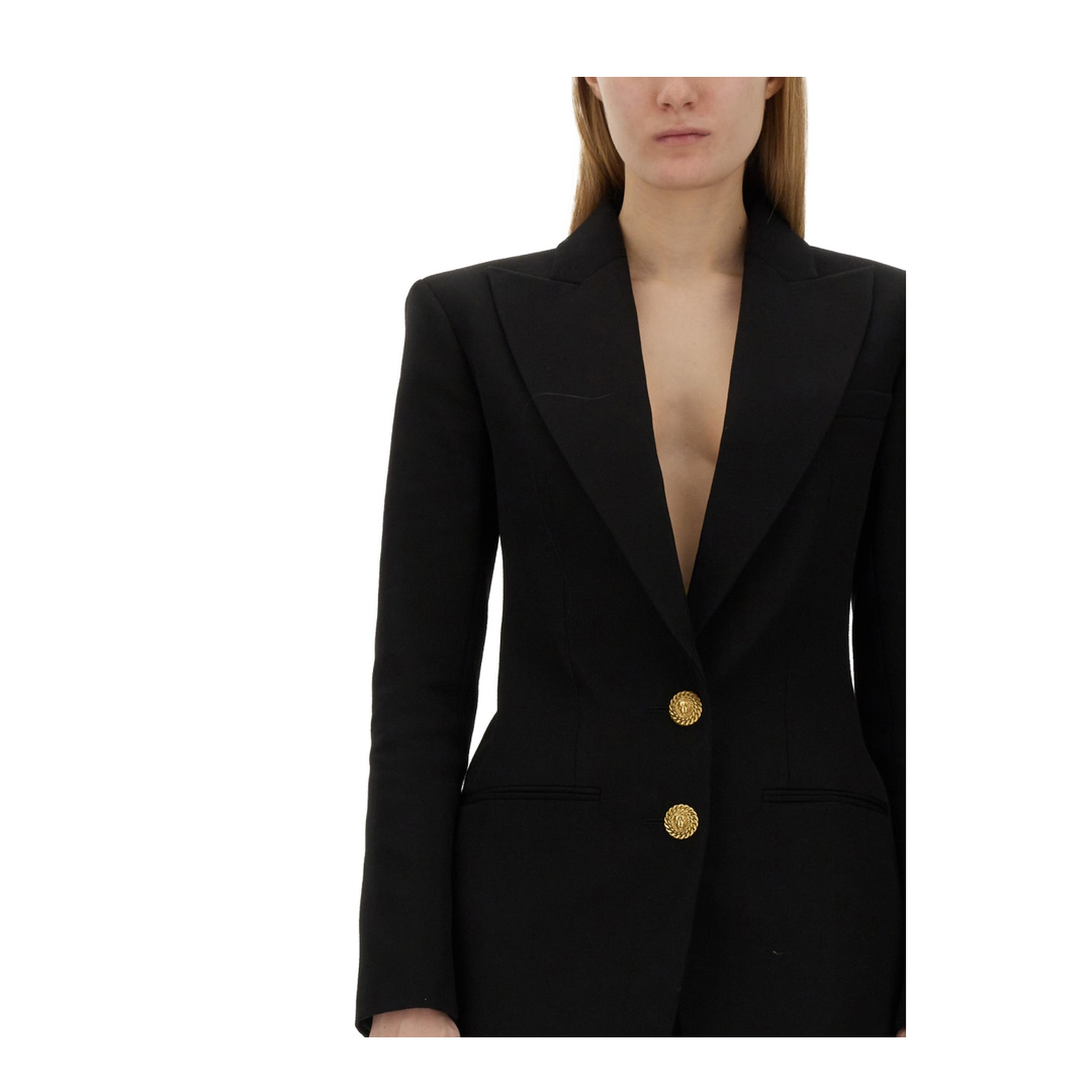 Black Single-Breasted Blazer - Image 4