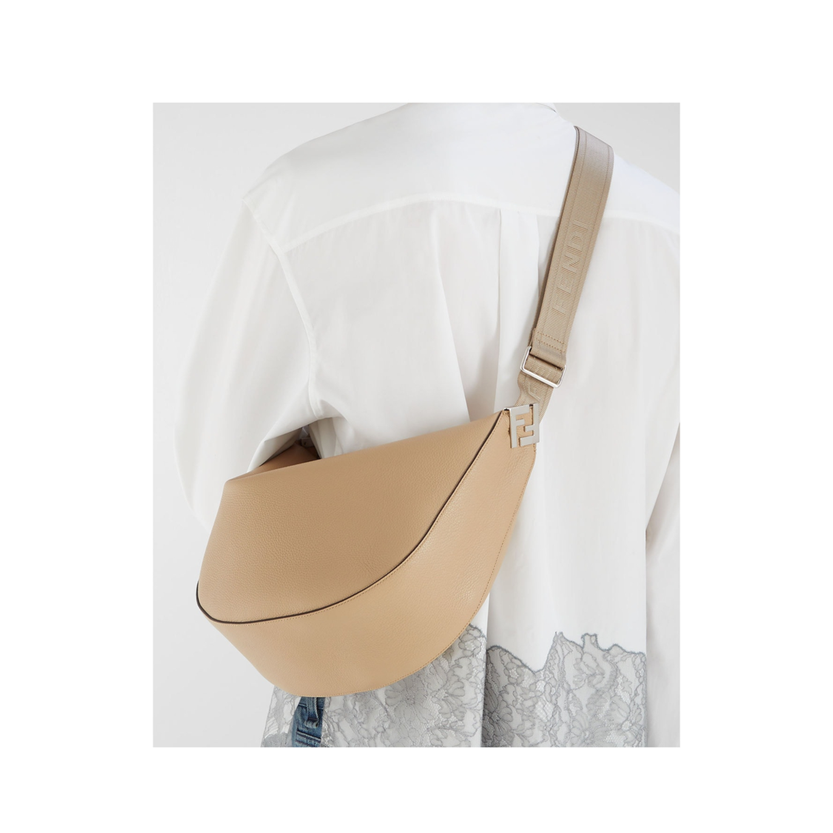 Medium Melon Leather Bag - Image 4