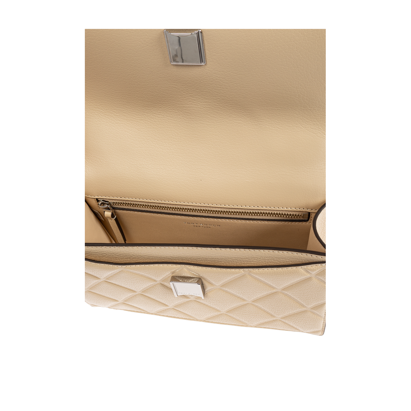 Fleming Small Shoulder Bag Beige - Image 5