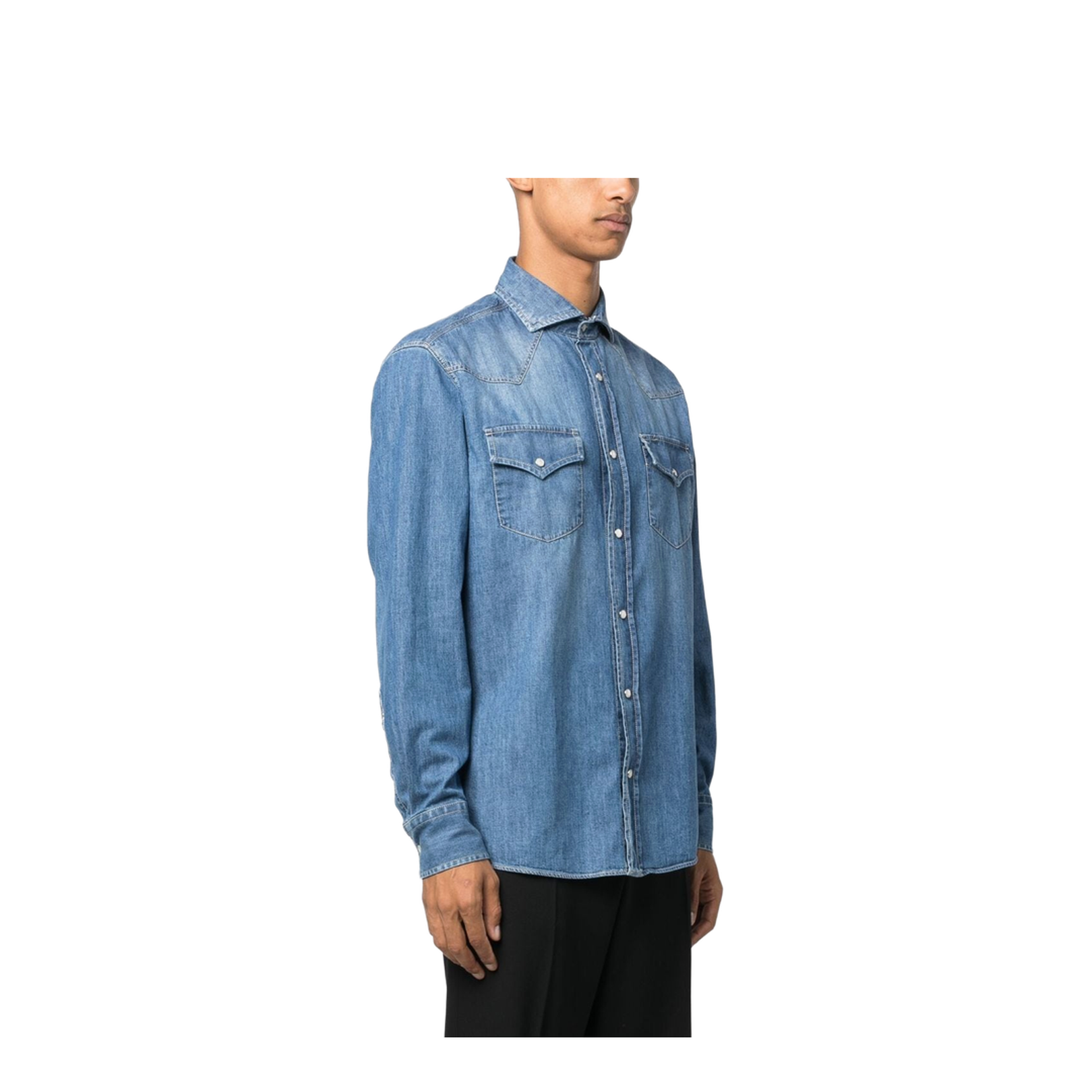 Lightweight Denim Shirt - Image 2