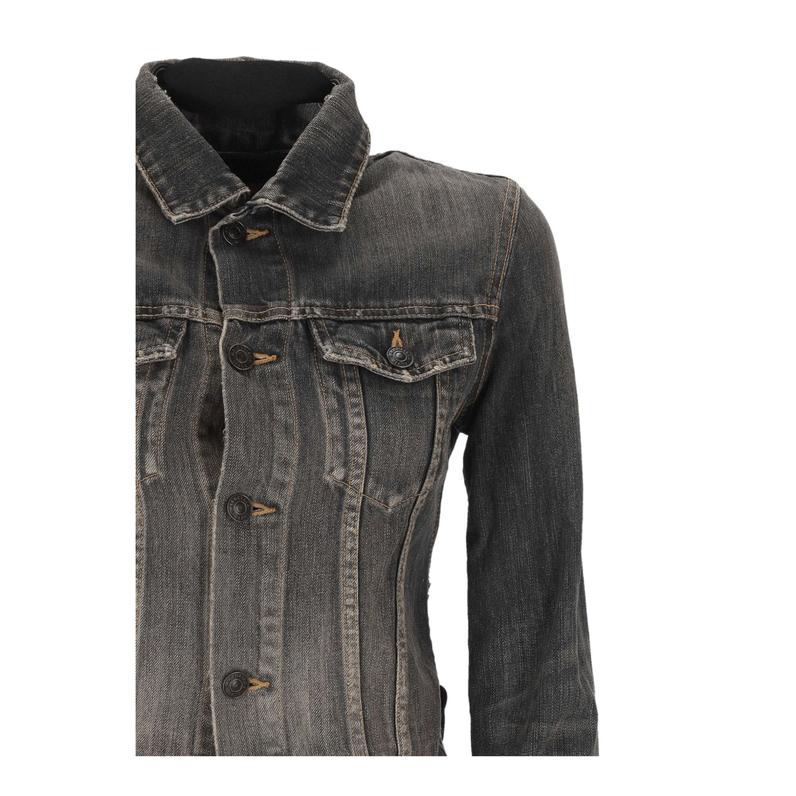 Dark Gray Lace Jacket - Image 3