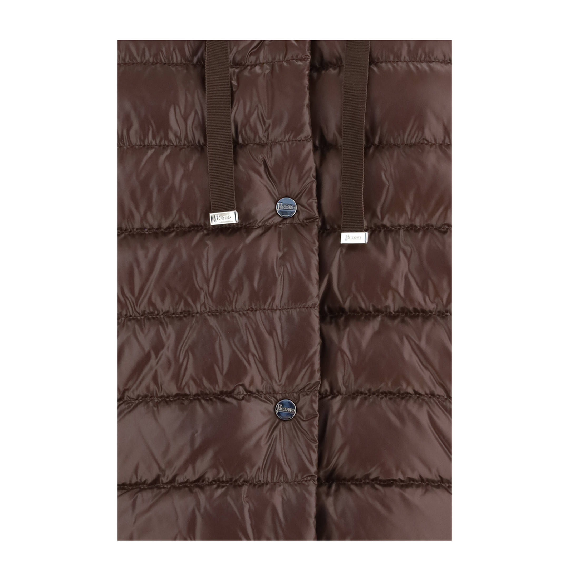 Down Jacket With Wool Sleeves - Image 3