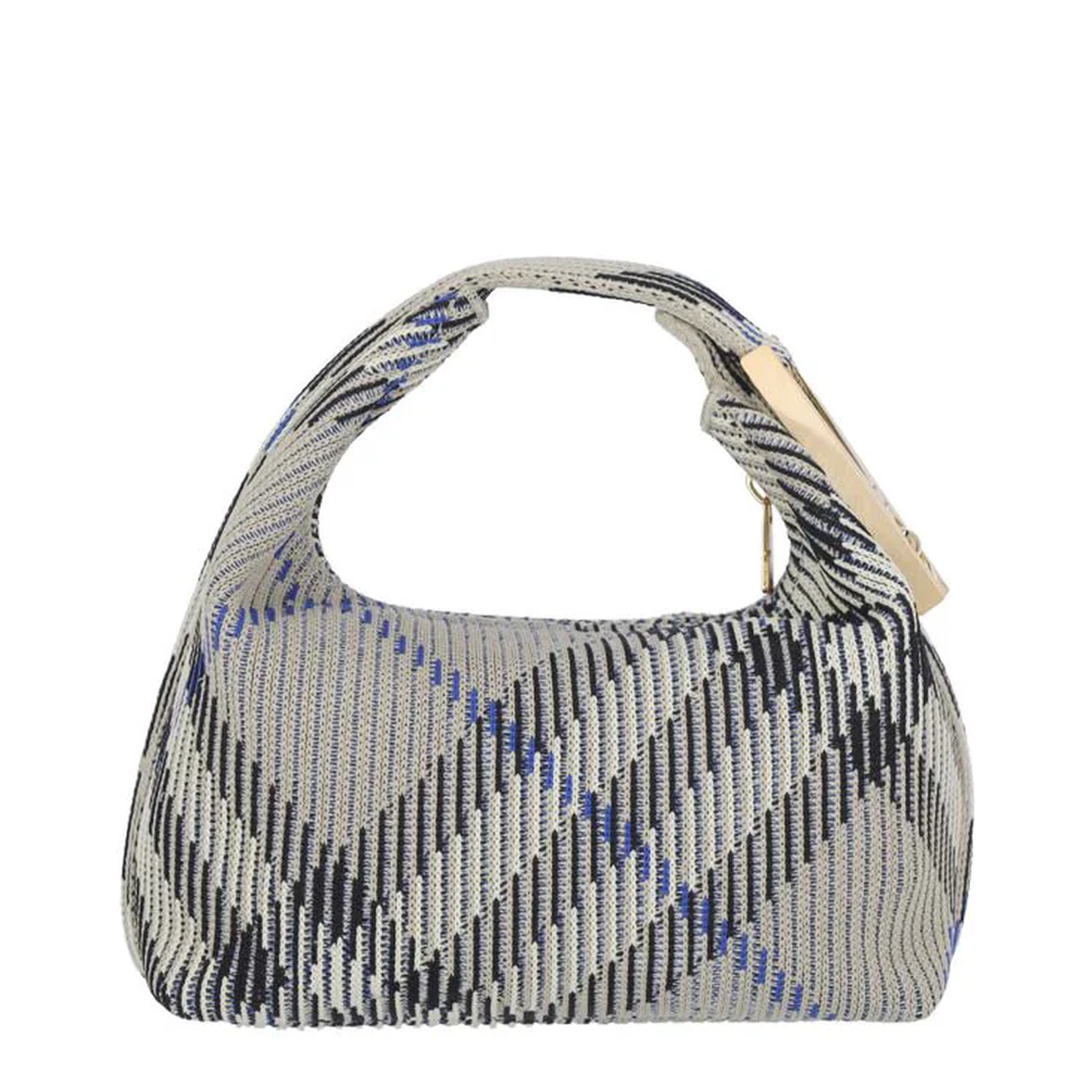 Embroidered Nylon Mini Peg Handbag - Image 3