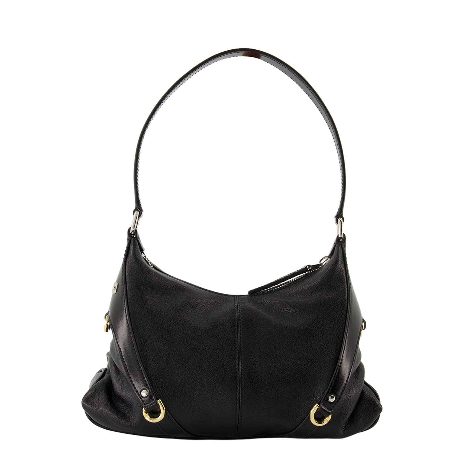 Voyou Nano Bag In Leather Black - Image 2
