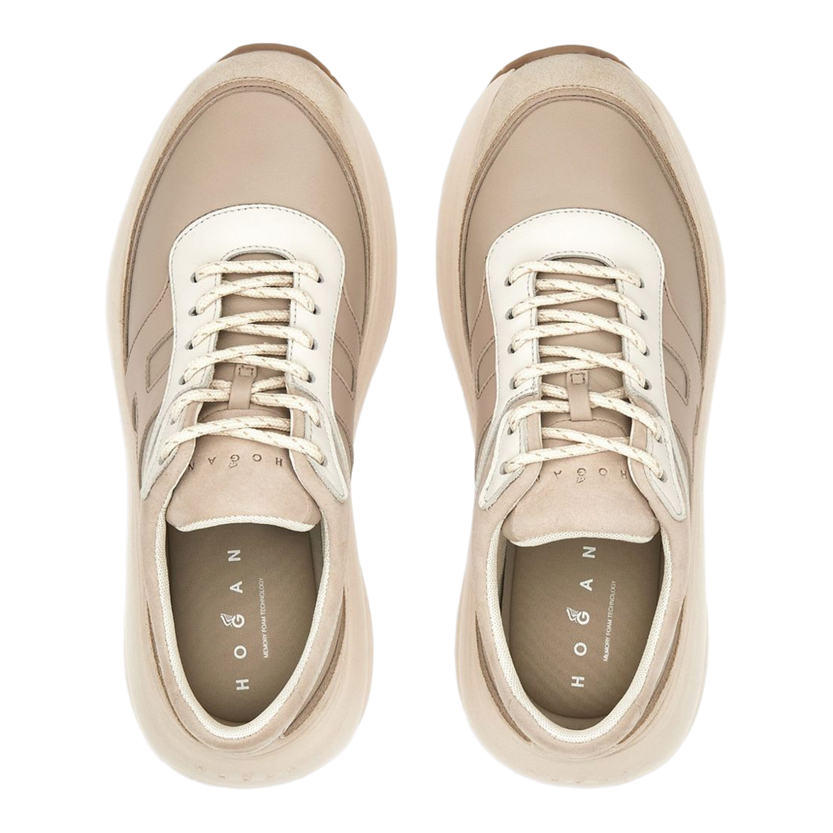Beige Front Lace-Up Fastening - Image 6