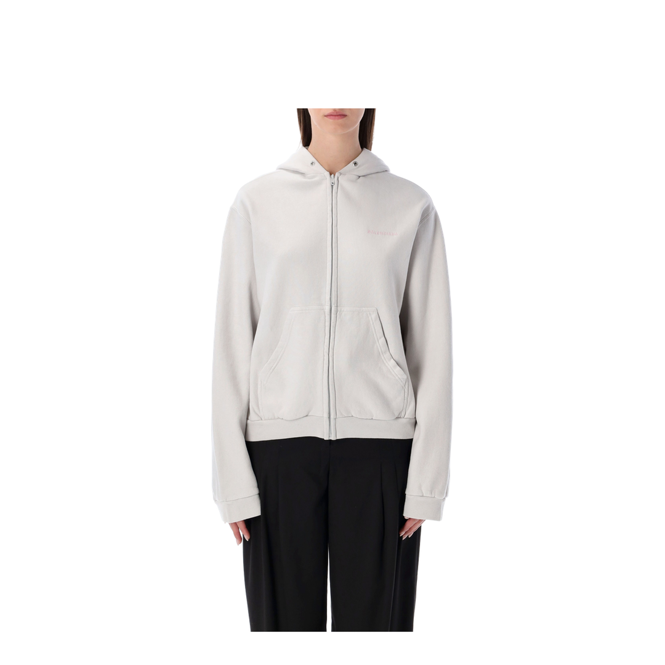 Logo Embroidery Hoodie - Image 1
