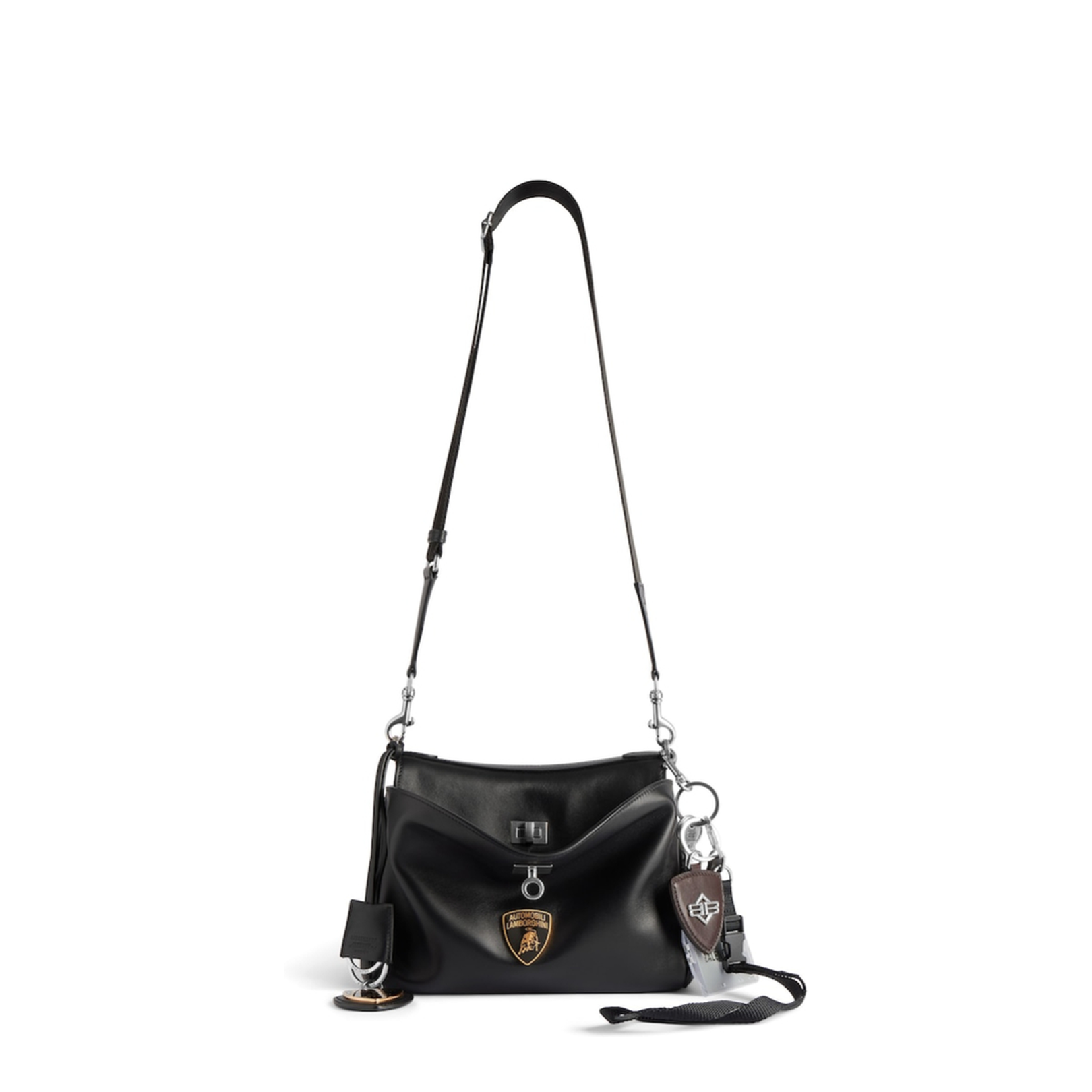 Messenger Bag Leather Black - Image 1