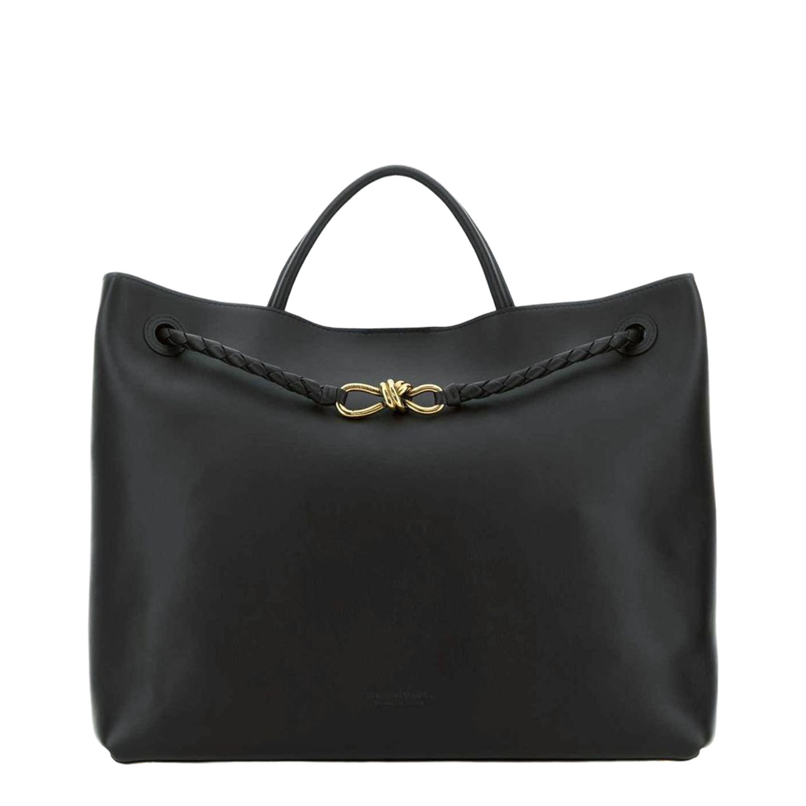 Andiamo Large Leather Handbags - Black - Image 1