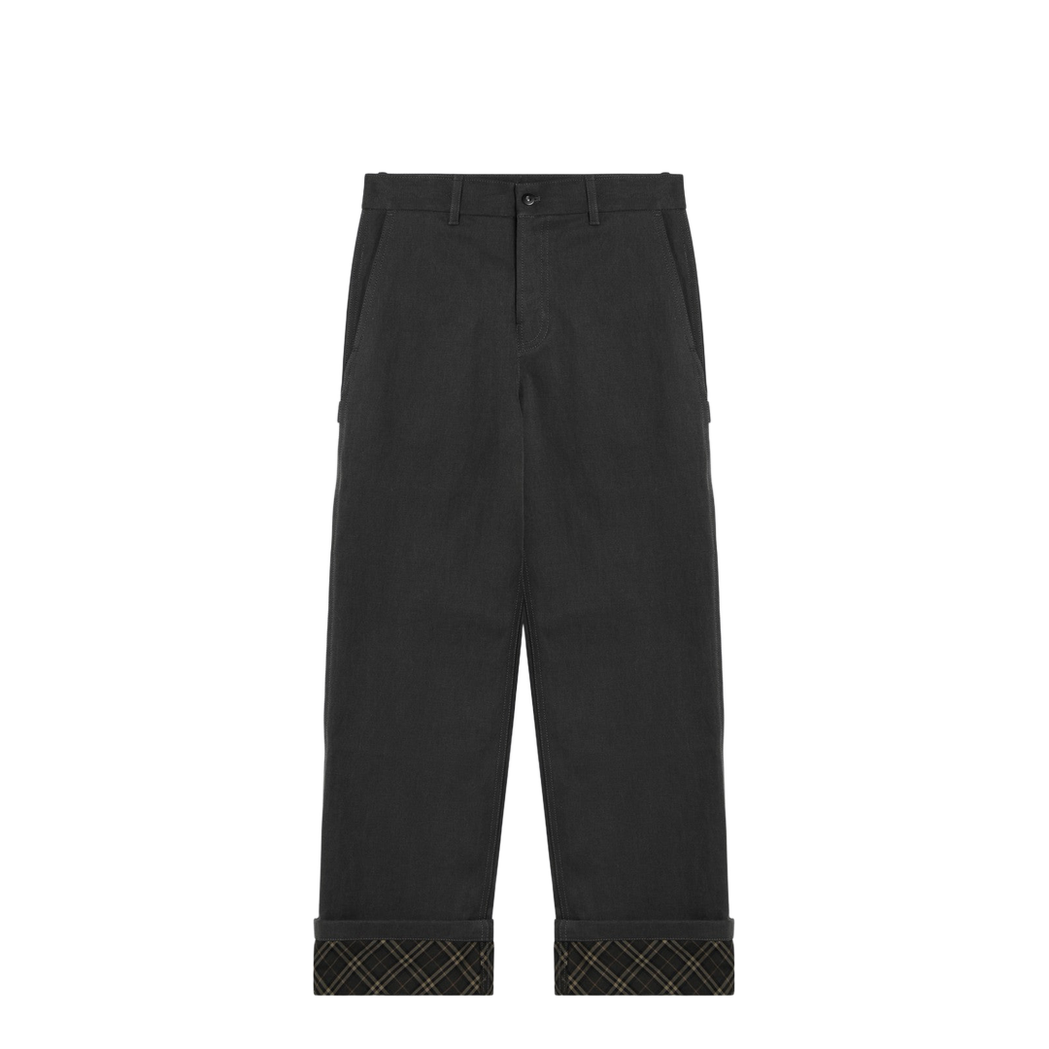 B Shield Embroidered Pocket Carpenter Pants - Image 1