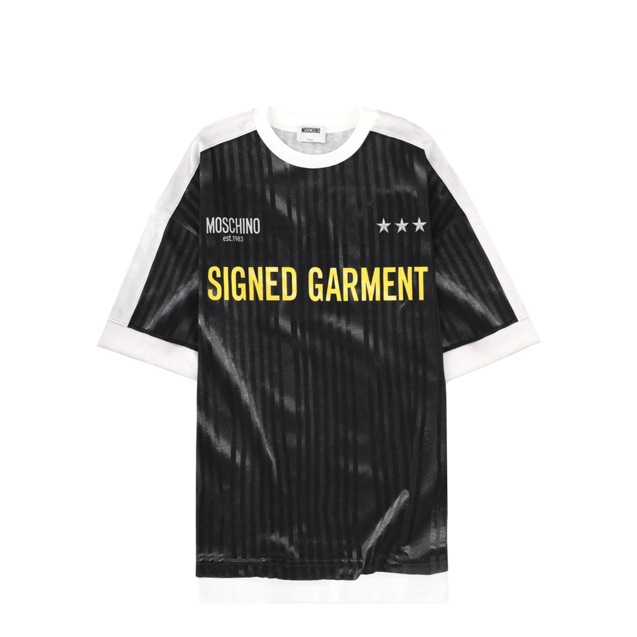 Printed Organic Cotton Jersey T-Shirt - Image 1