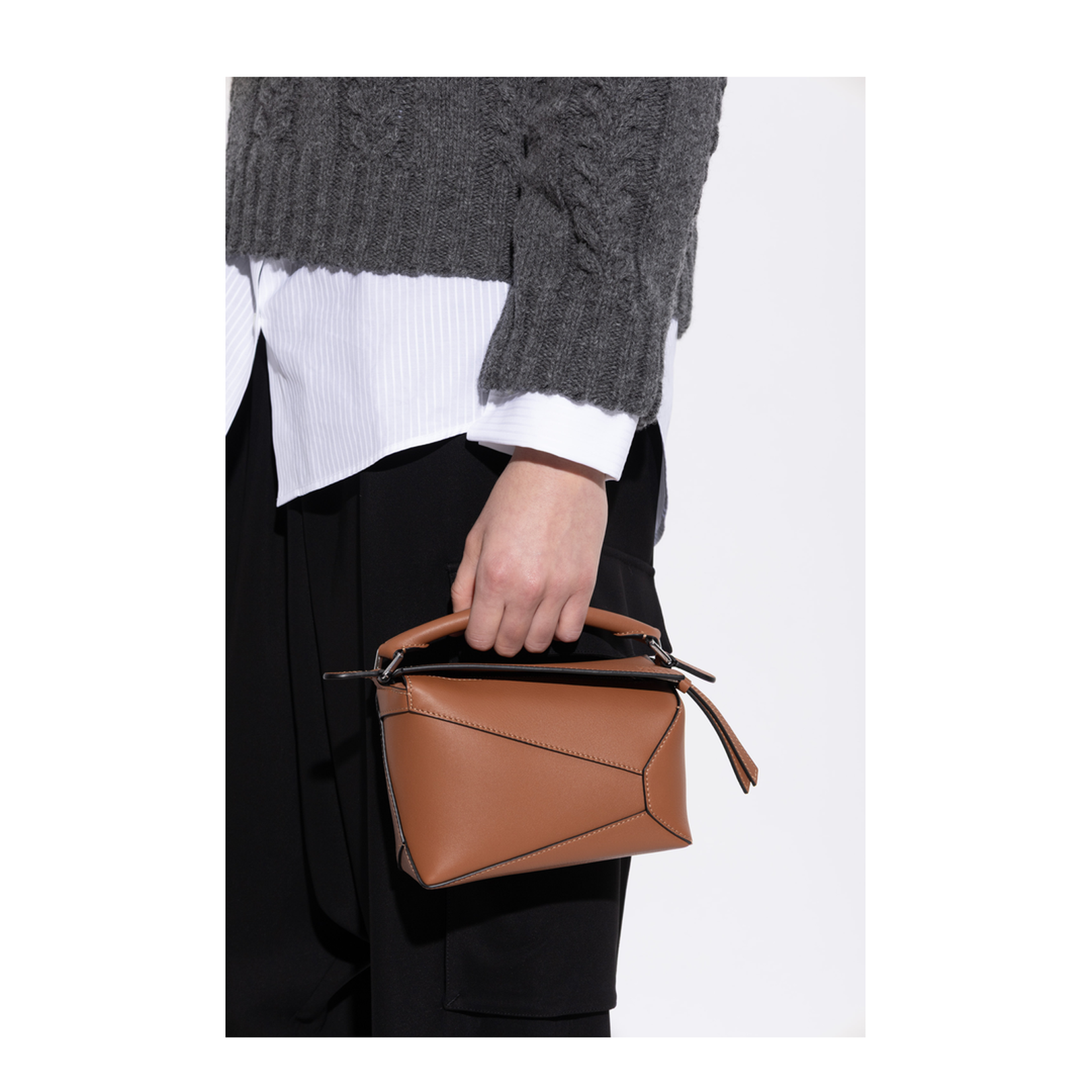 Puzzle Edge Mini Handbag - Image 2