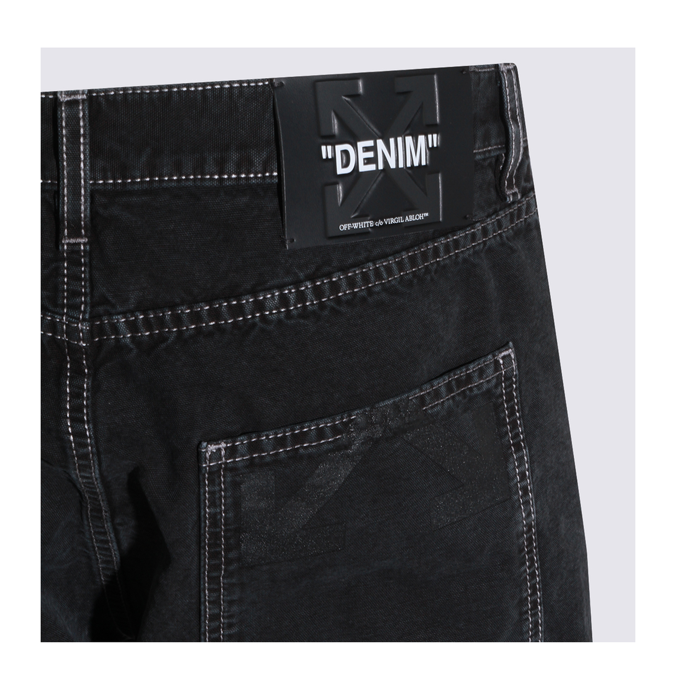 Half Arrow Slim Relaxed Jeans - Image 8
