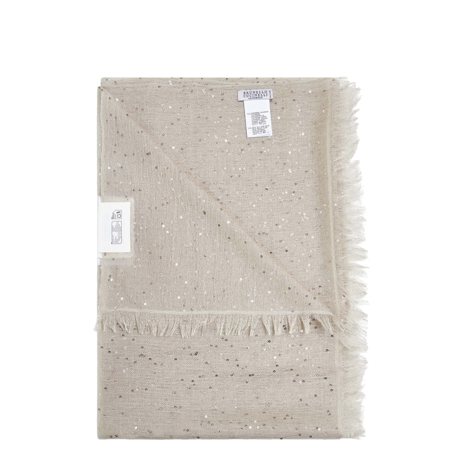 Rustic Beige Scarf - Image 3