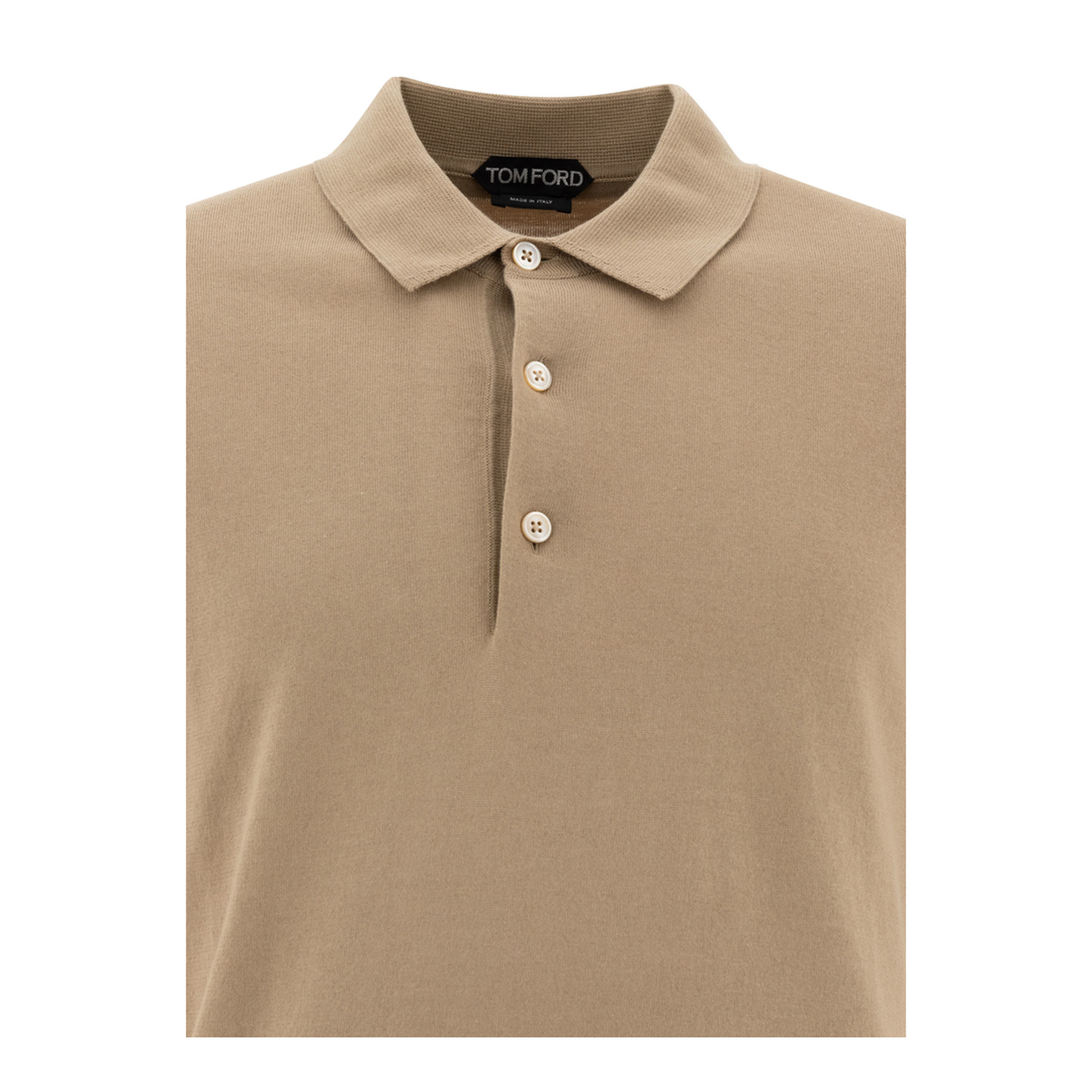 Cashmere And Silk Polo Shirt - Image 3