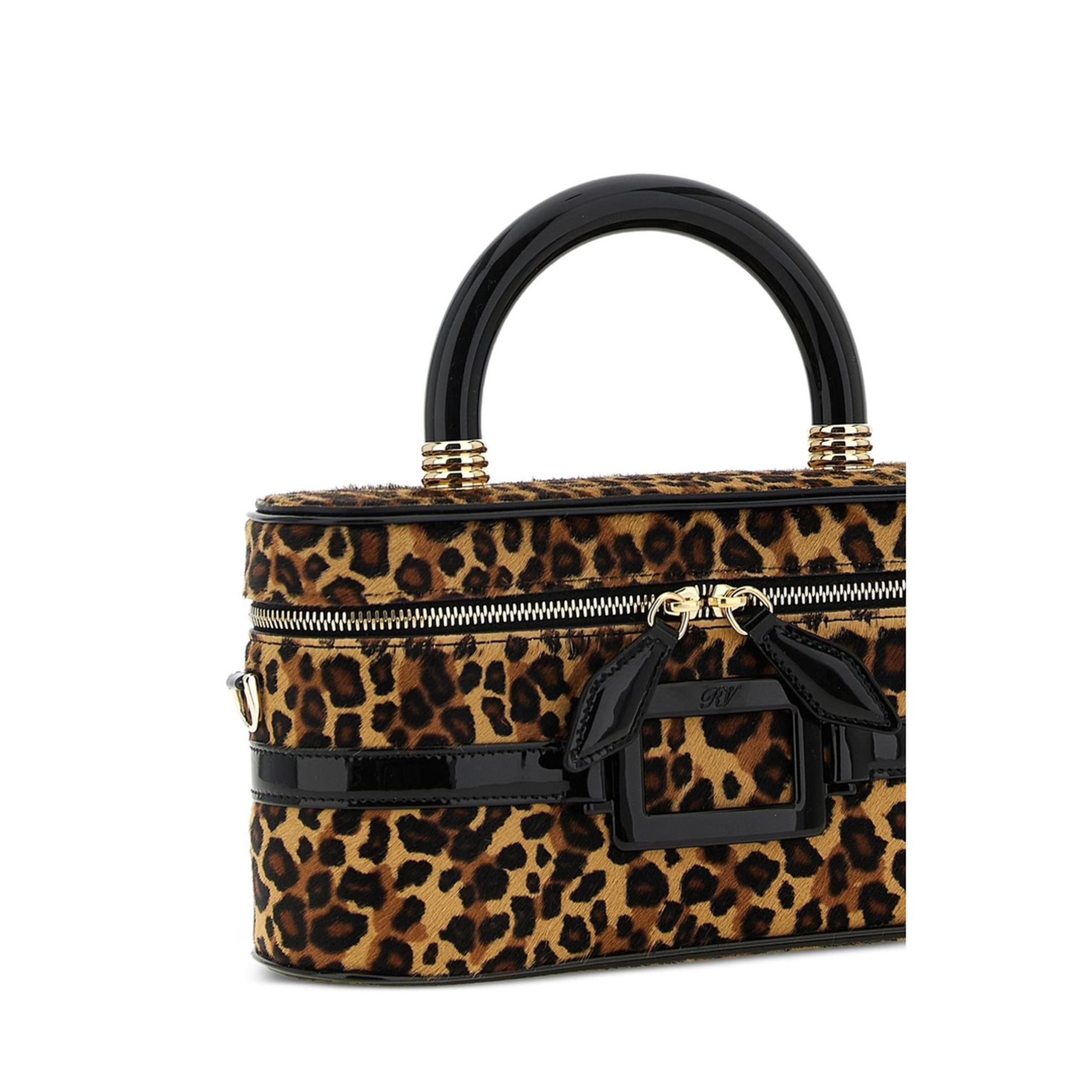 Belle Vivier Mini Haircalf Vanity Bag - Multicolor - Image 2