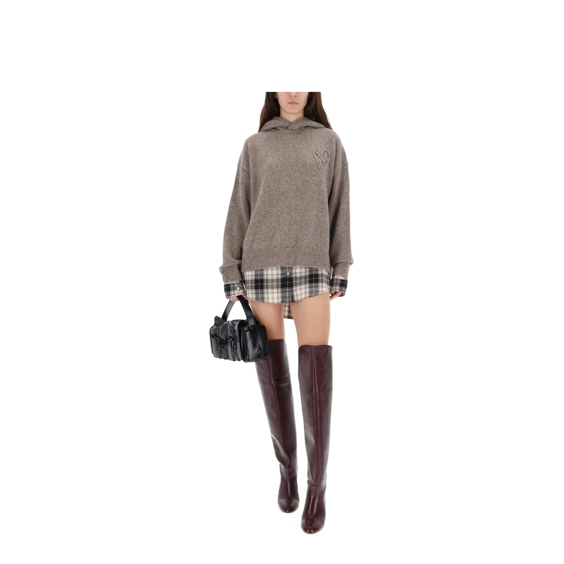 Alpaca Hooded Sweater - Image 2