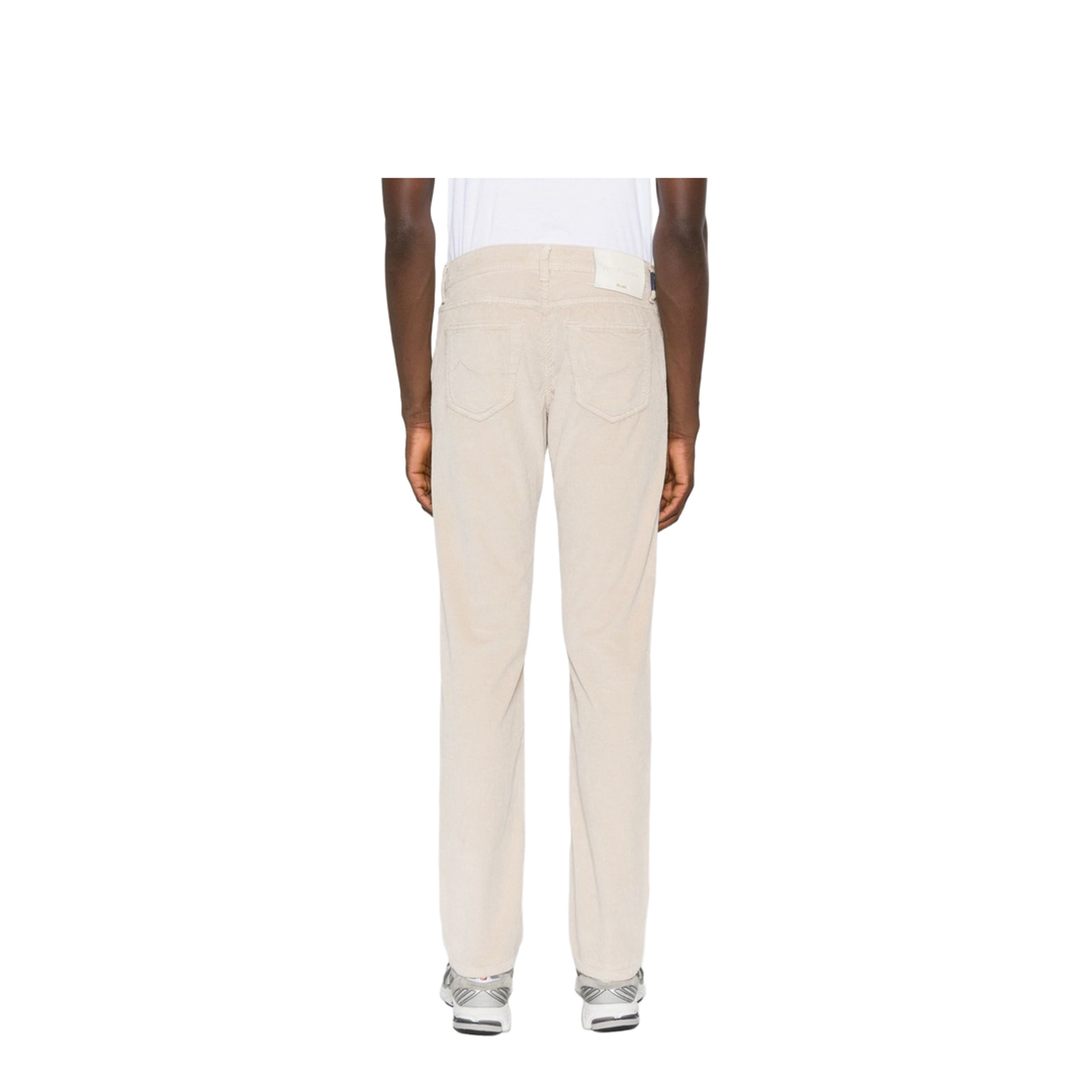 Slim Fit Denim Jeans Light Grey - Image 3