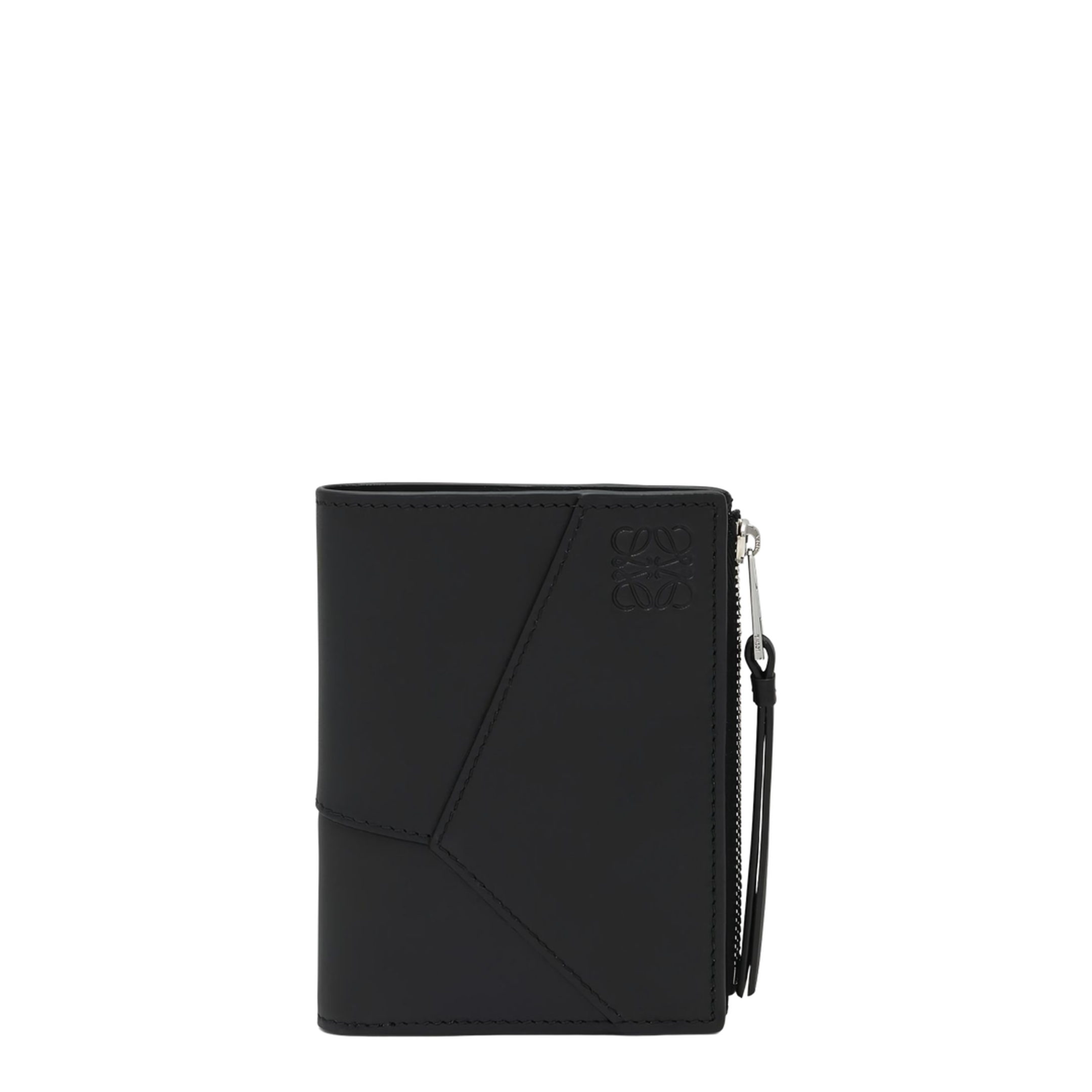 Puzzle Slim Compact Wallet in Classic Calfskin - Image 1