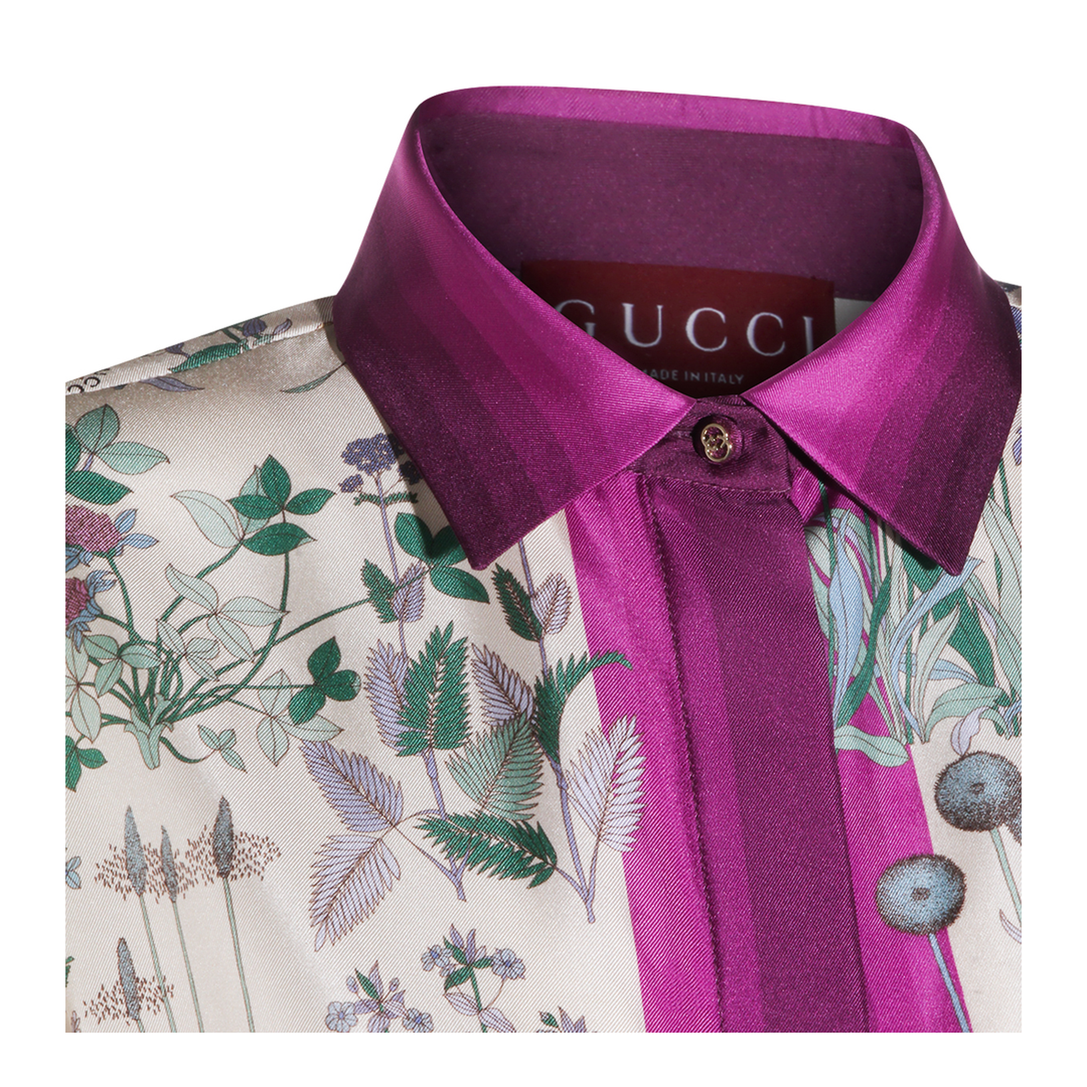Printed Silk Twill Shirt - Image 5
