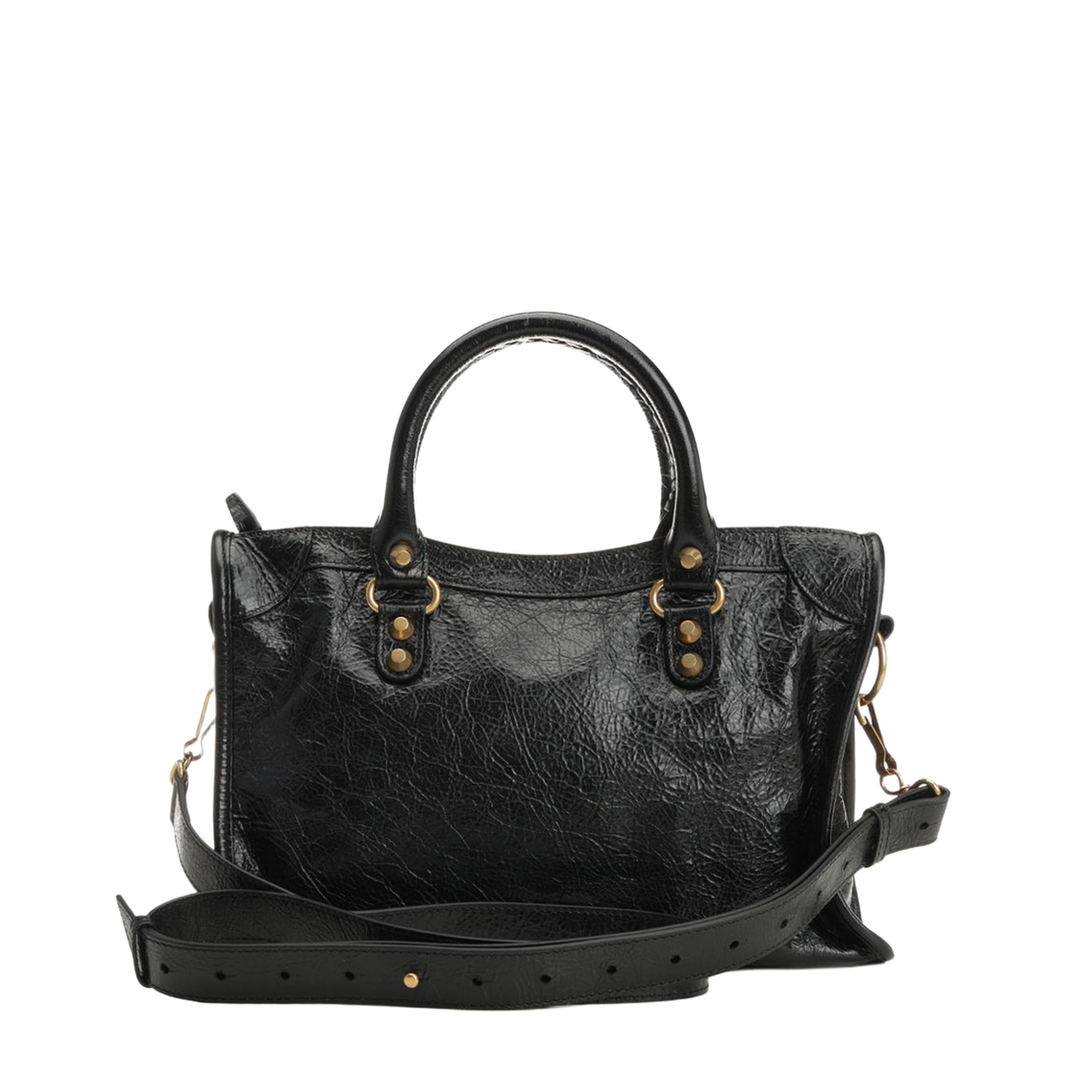 Small Le City Stud Textured Tote Bag - Image 3