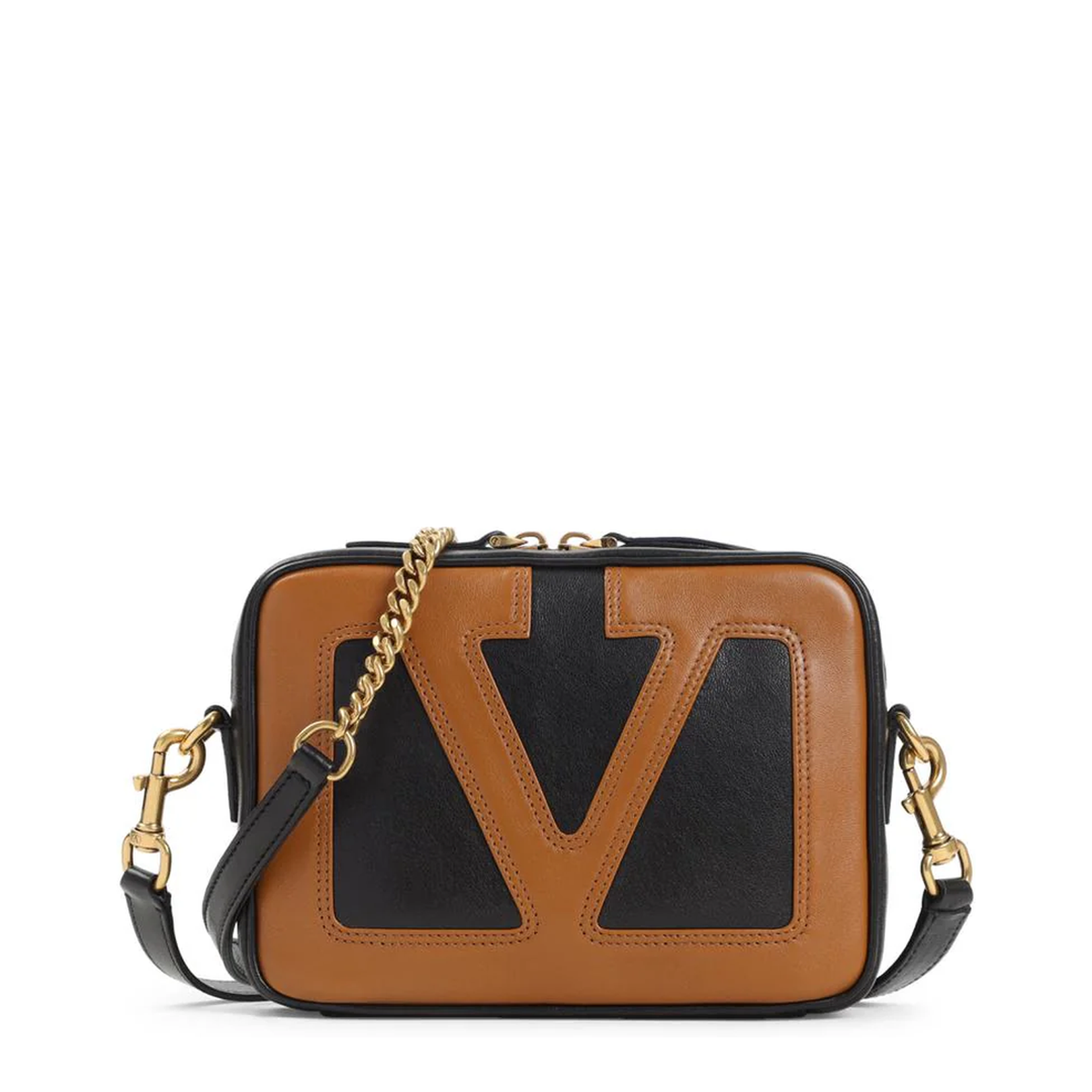 Black Lambskin Viva Superstar Camera Case Shoulder Bag - Image 1