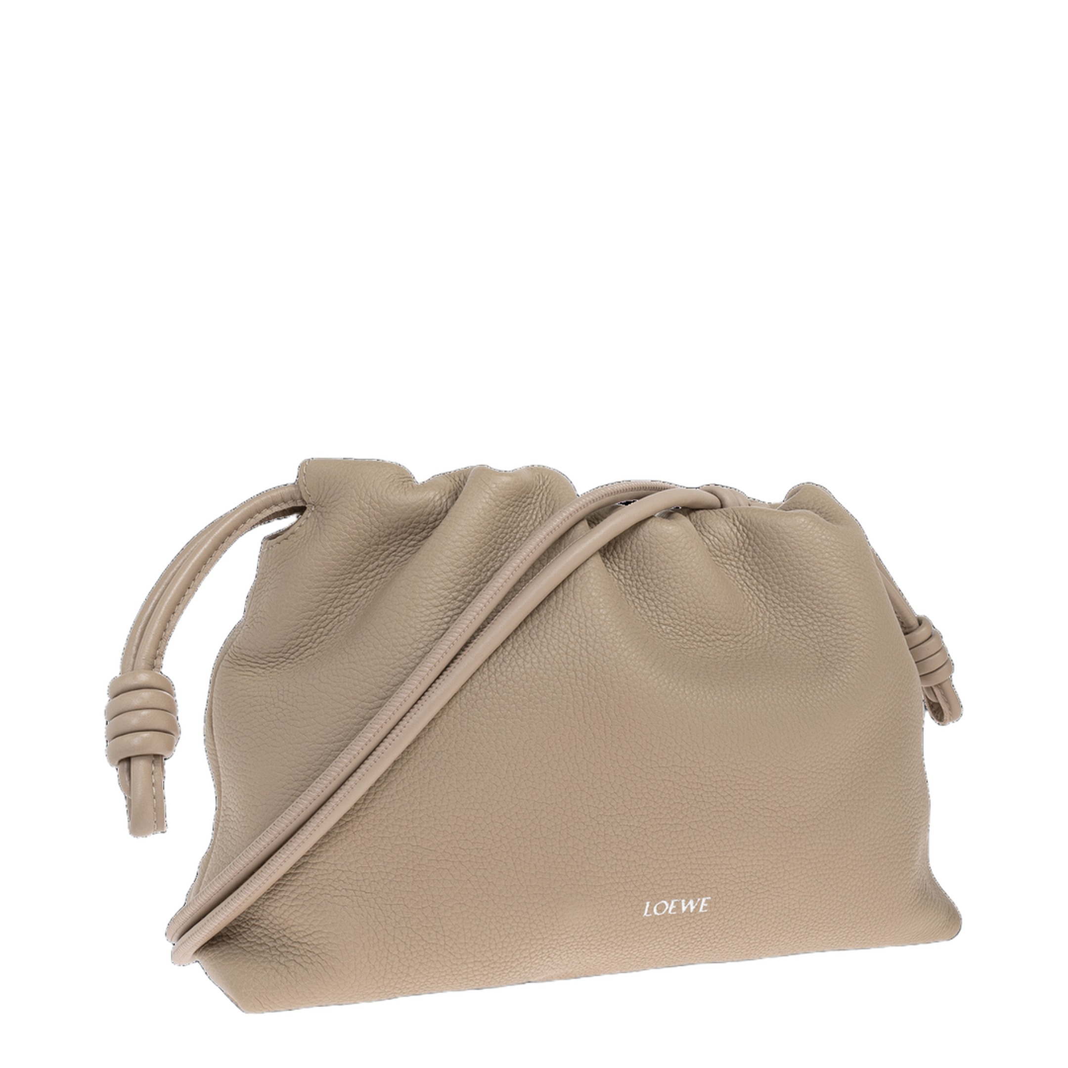 Flamenco Medium Calfskin Shoulder Bag - Clay - Image 4