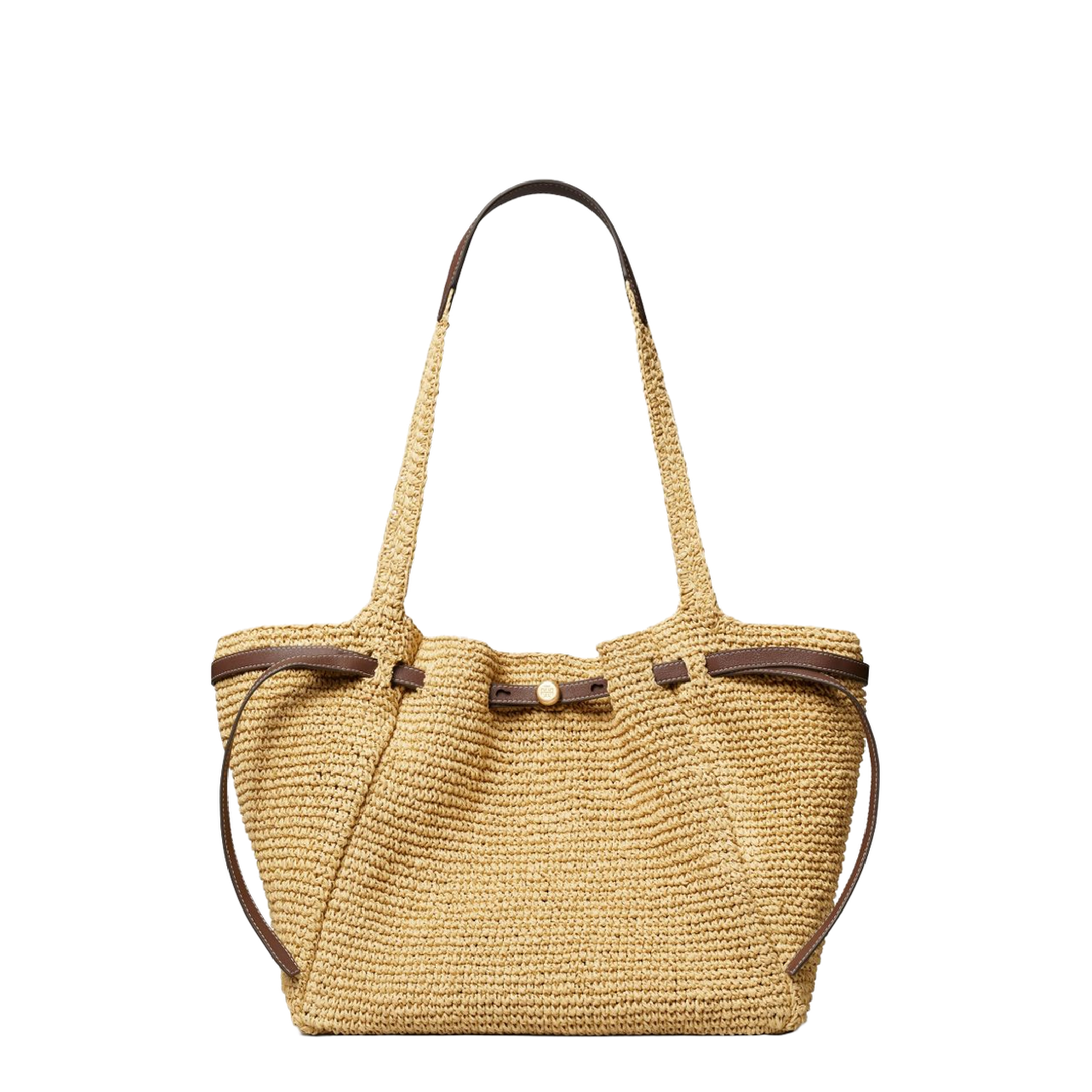 Romy Straw Tote Bags - Natural - Image 1