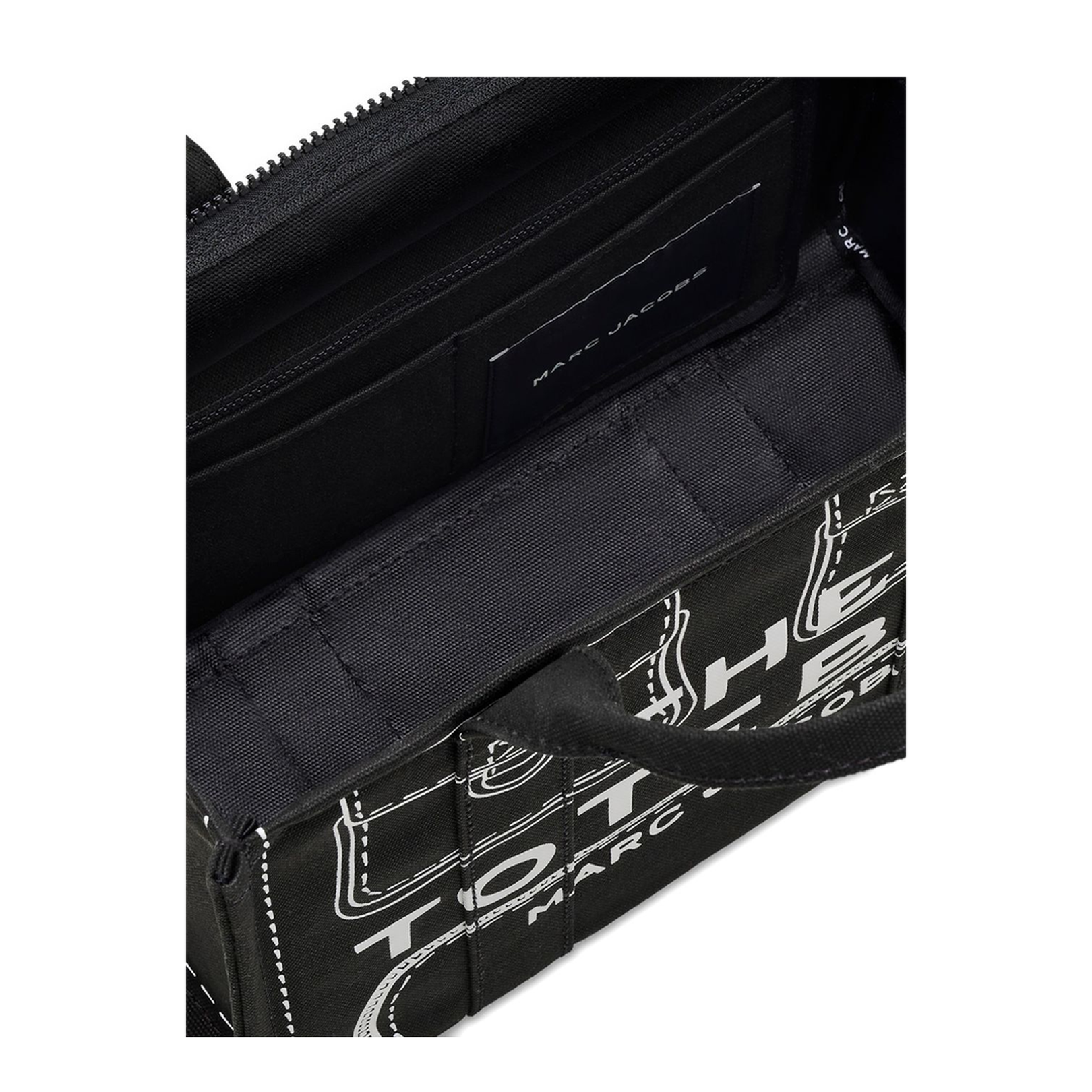 Trompe L'Oeil Cargo Canvas Medium Tote Bag - Image 7