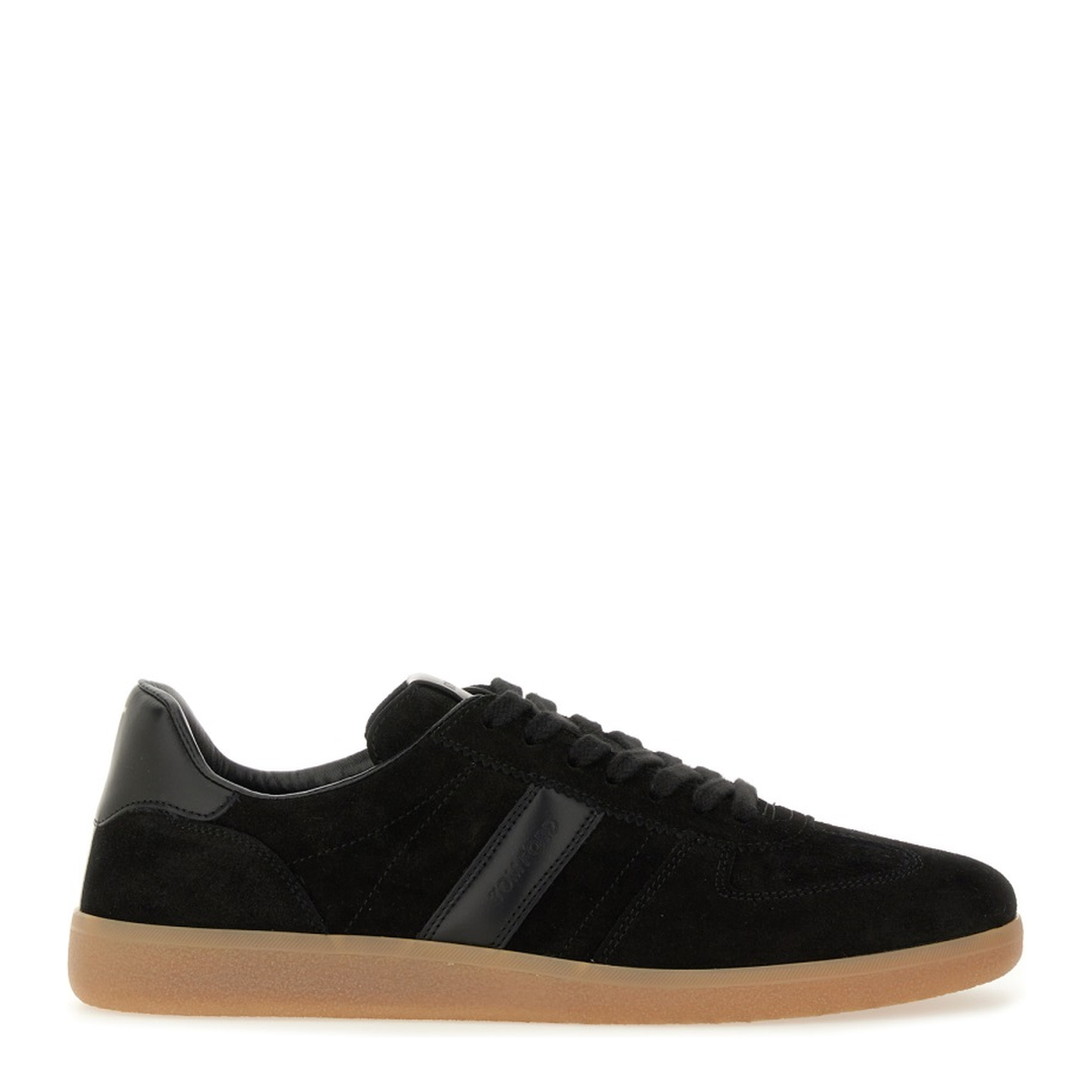 Leather Sneaker With Logo - Image 1