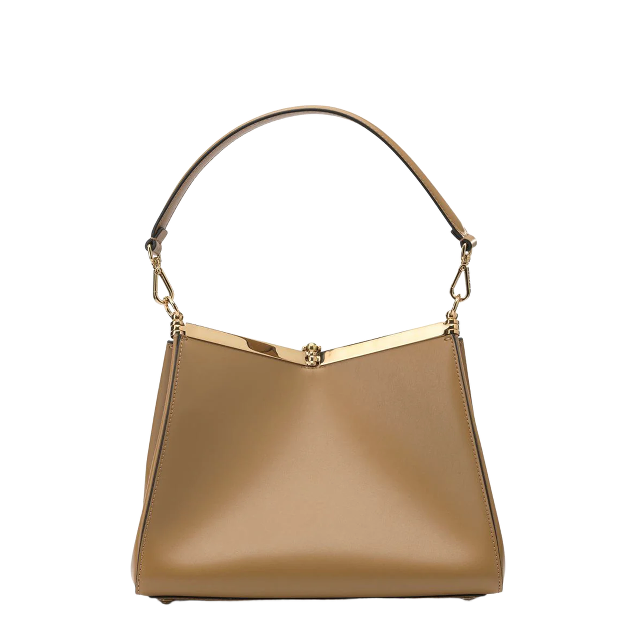 Shoulder Bag Leather Brown - Image 3