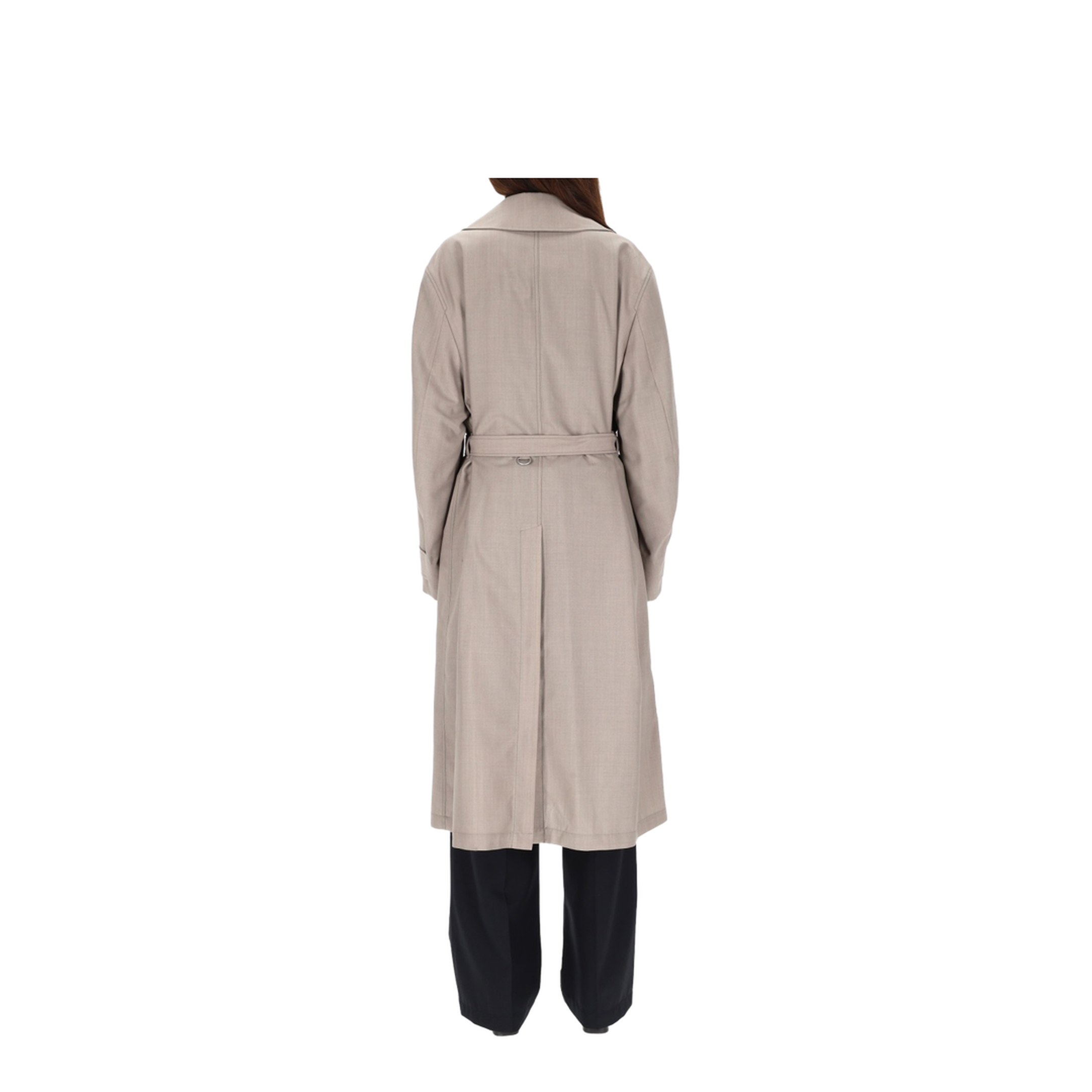 Double-Breasted Trench Coat - Image 3